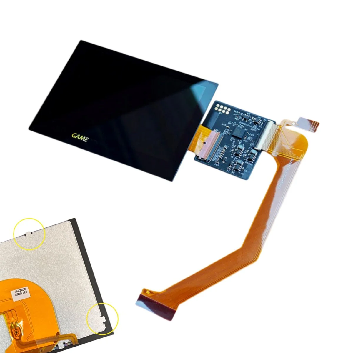 3.0 Inch Laminated M2 IPS LCD screen kit for Nintendo Game Boy Advance SP [AGS GBA SP] | Funnyplaying - Image 3