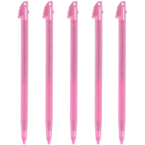 Replacement Glitter Stylus Set For Nintendo 3DS XL - 5 Pack Pink | ZedLabz - Image 7