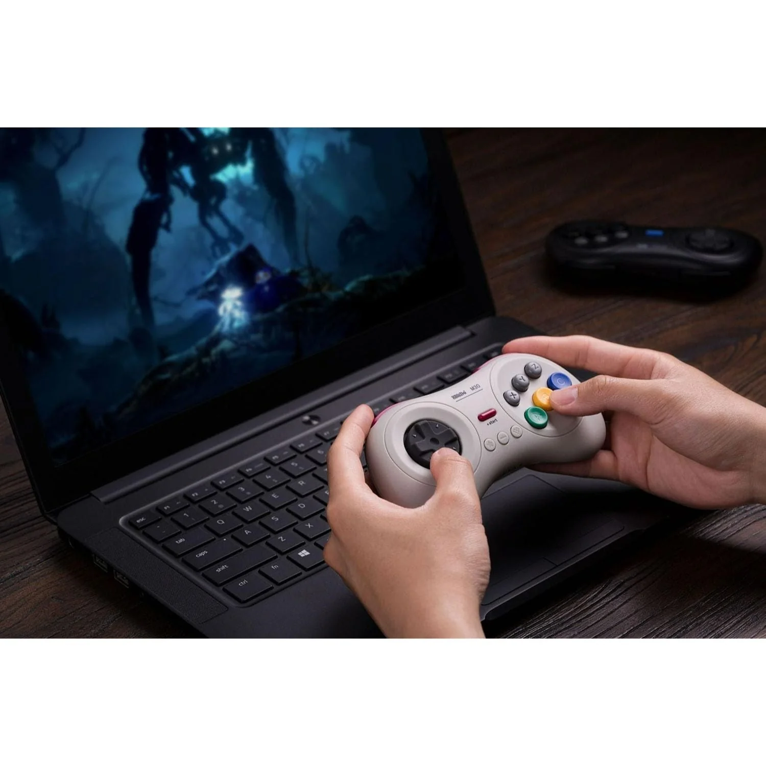 M30 bluetooth wireless gamepad for Nintendo Switch, Windows, Mac & Android - white | 8BitDo - Image 6