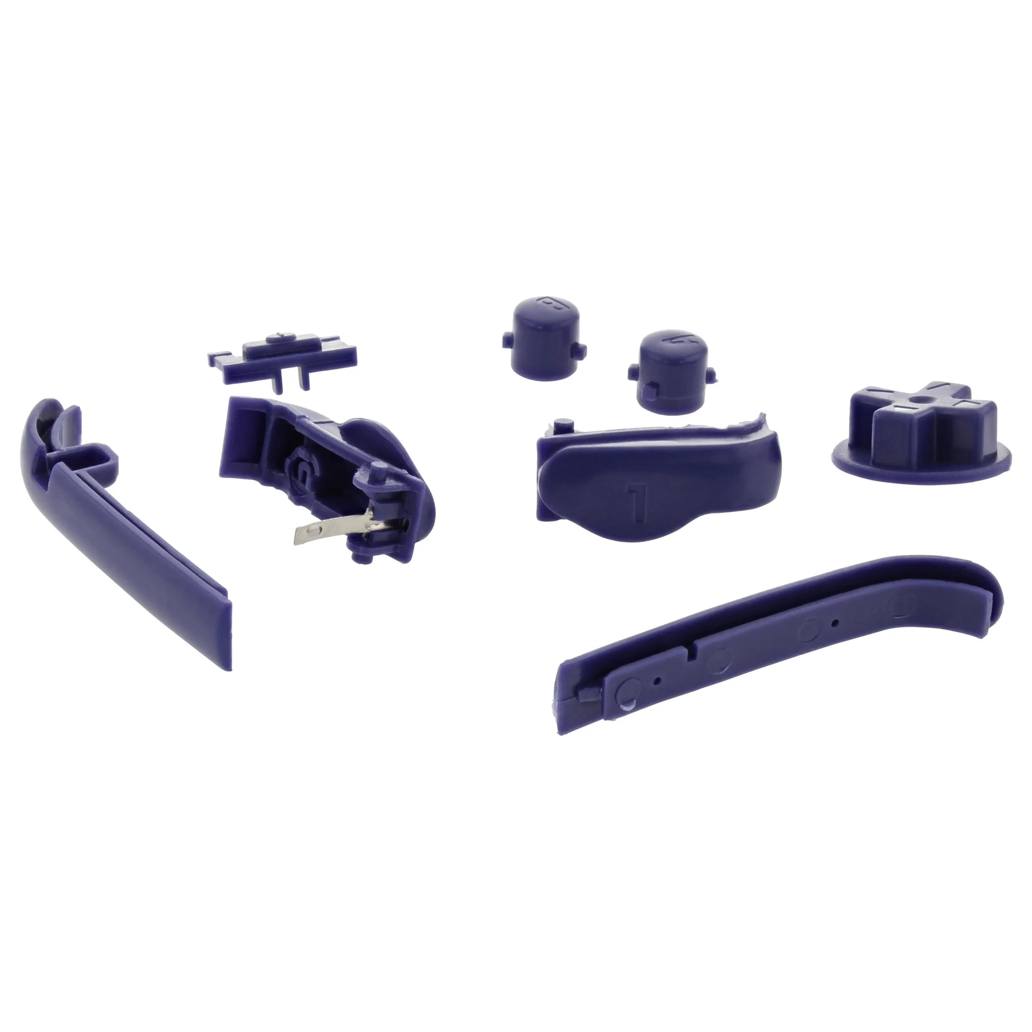 Replacement Button Set For Nintendo Game Boy Advance - Purple | ZedLabz - Image 2
