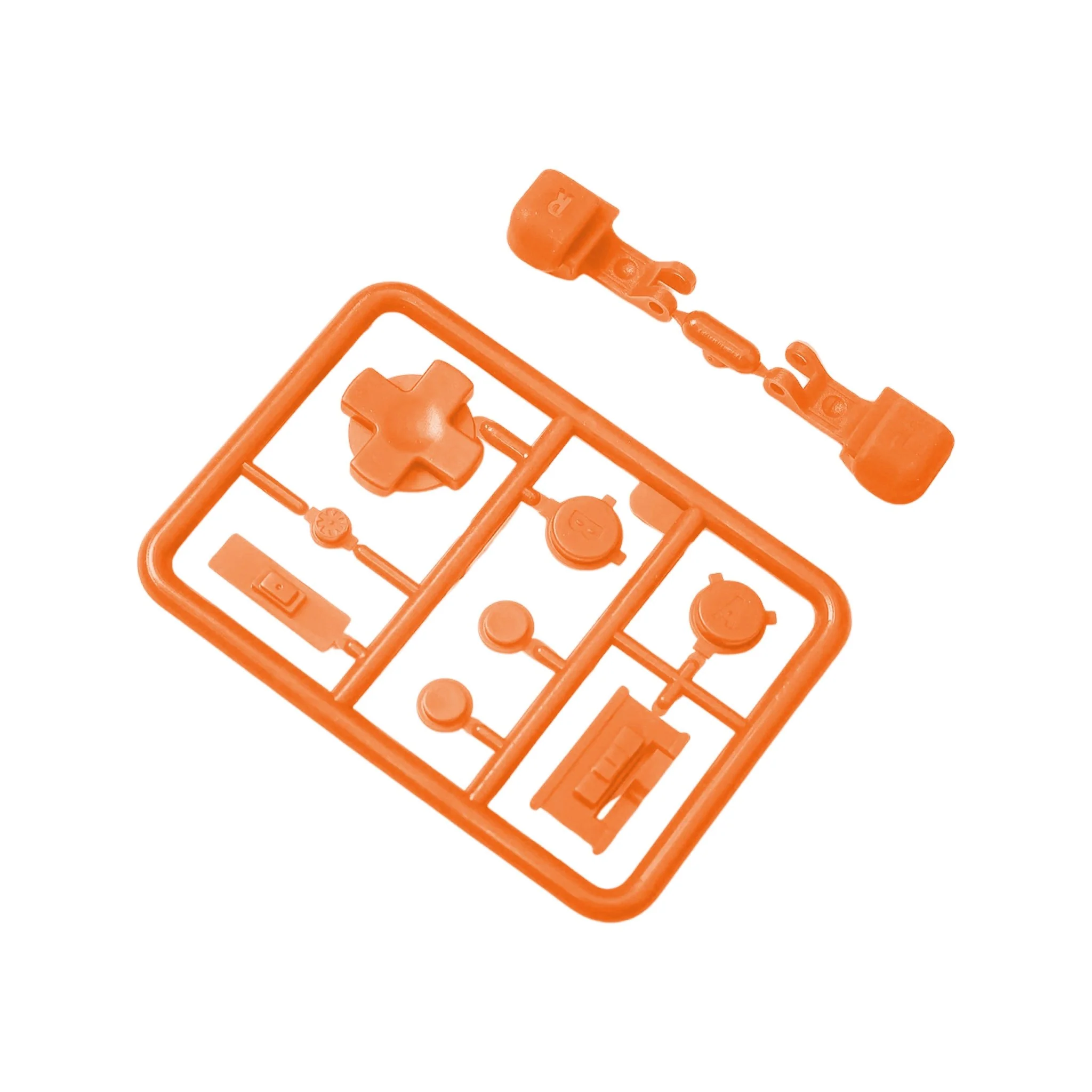 Button set for Nintendo Game Boy Advance SP includes A B D-Pad L R Start Select brightness power switch volume slider replacement (AGS GBA SP) | Funnyplaying - Image 2