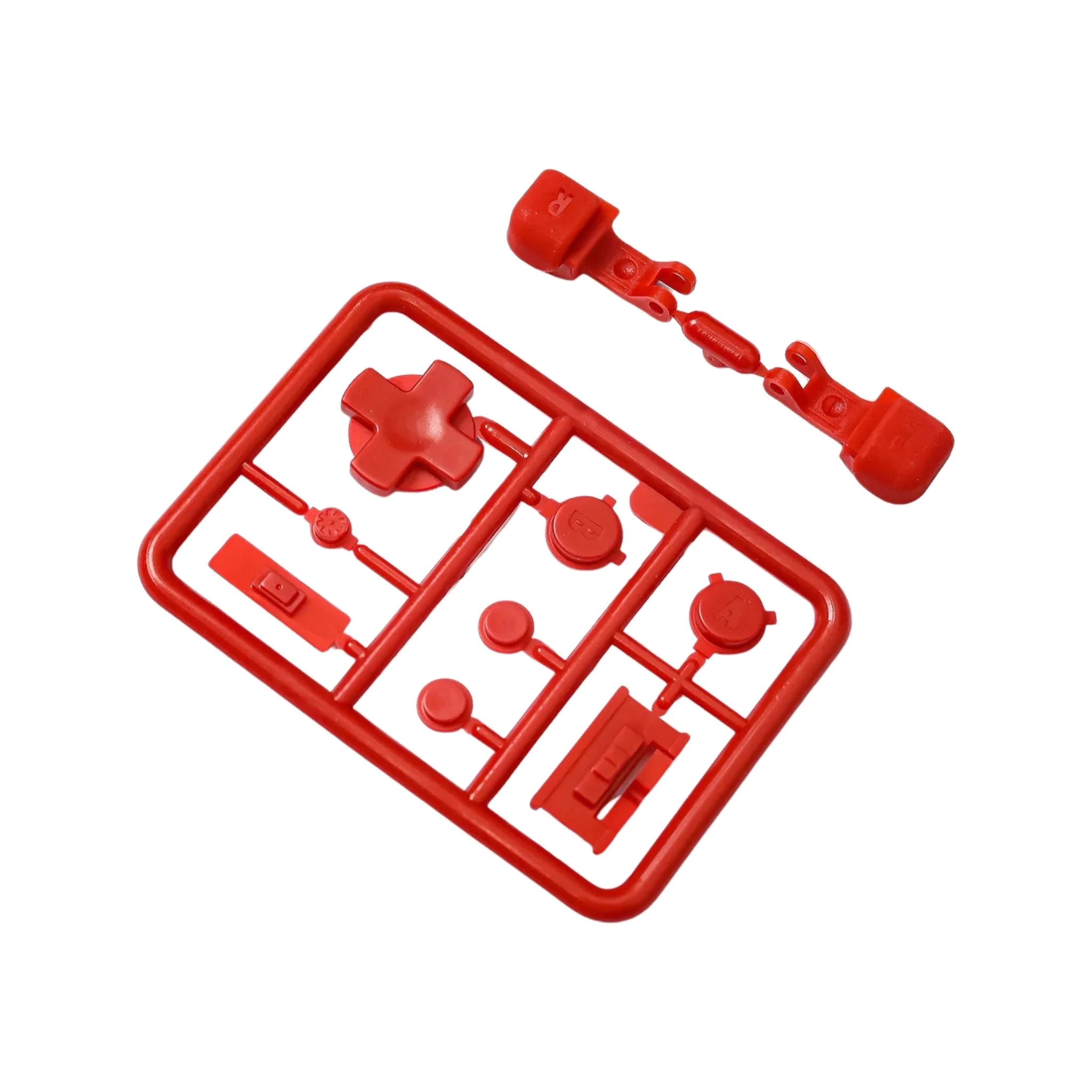 Button set for Nintendo Game Boy Advance SP includes A B D-Pad L R Start Select brightness power switch volume slider replacement (AGS GBA SP) | Funnyplaying - Image 7