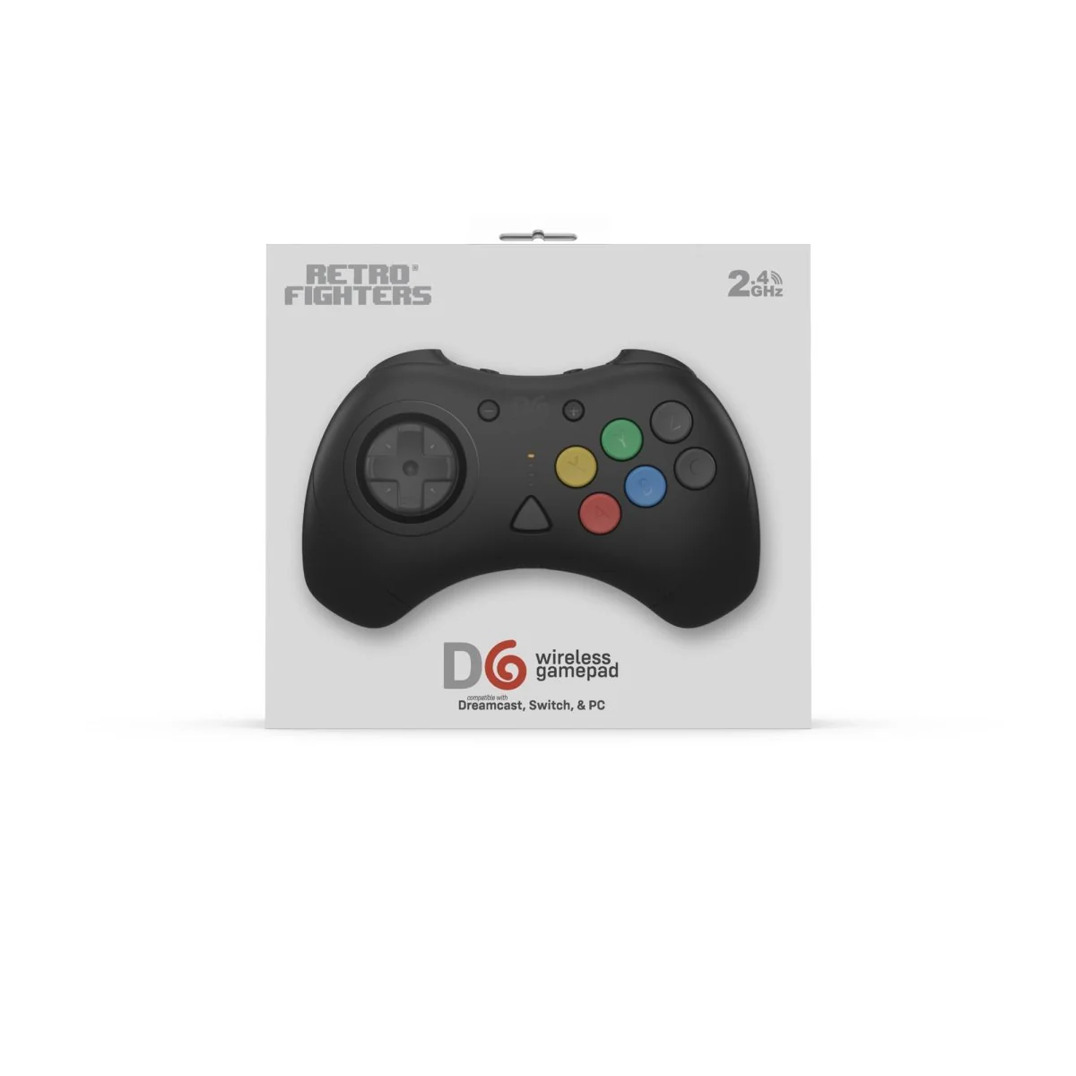 D6 Dreamcast wireless controller for Sega Dreamcast, Switch & PC - Black {PRE-ORDER] | Retro Fighters - Image 10