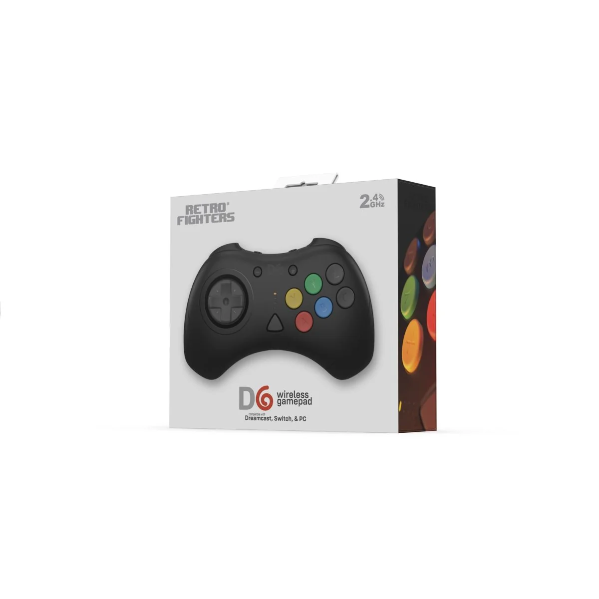 D6 Dreamcast wireless controller for Sega Dreamcast, Switch & PC - Black {PRE-ORDER] | Retro Fighters - Image 12
