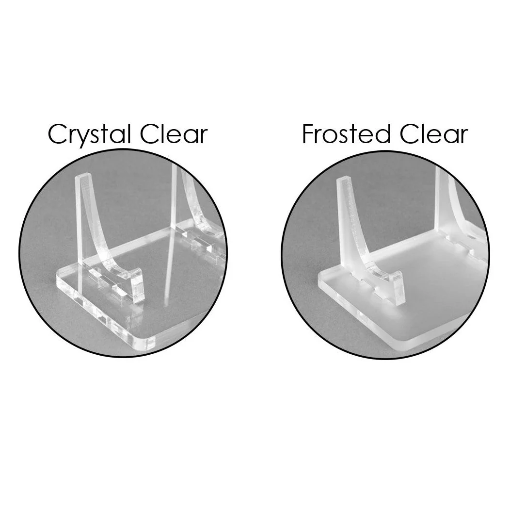 Display stand for Nintendo DS handheld console - Frosted Clear | Rose Colored Gaming - Image 2