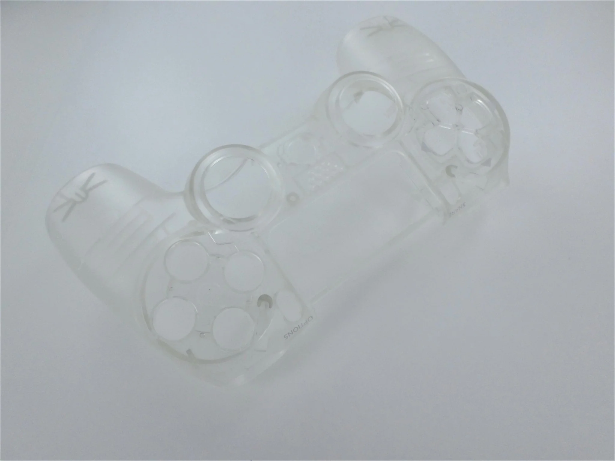 Front housing for PS4 Sony wireless controller shell replacement - Matte transparent | ZedLabz - Image 3