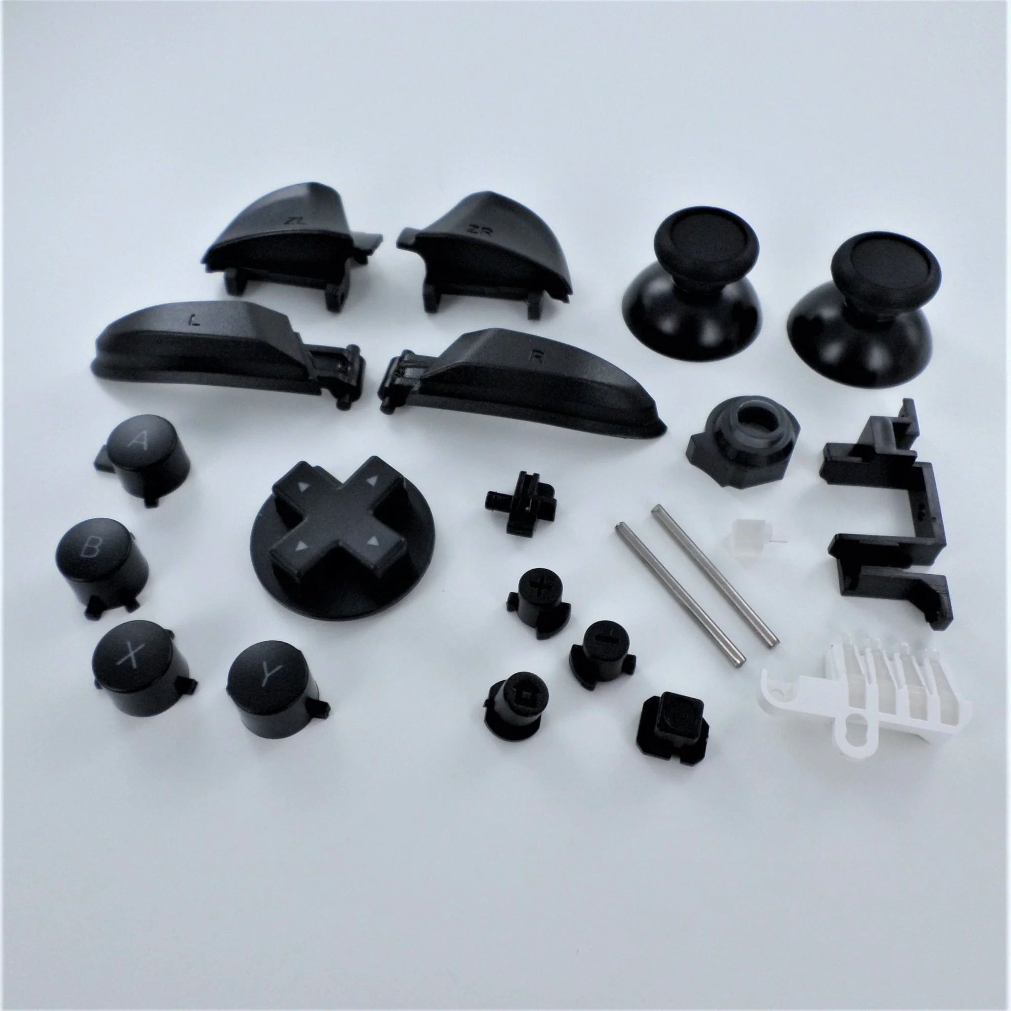 Complete button set for Nintendo Switch Pro controller full replacement - Black | ZedLabz - Image 2