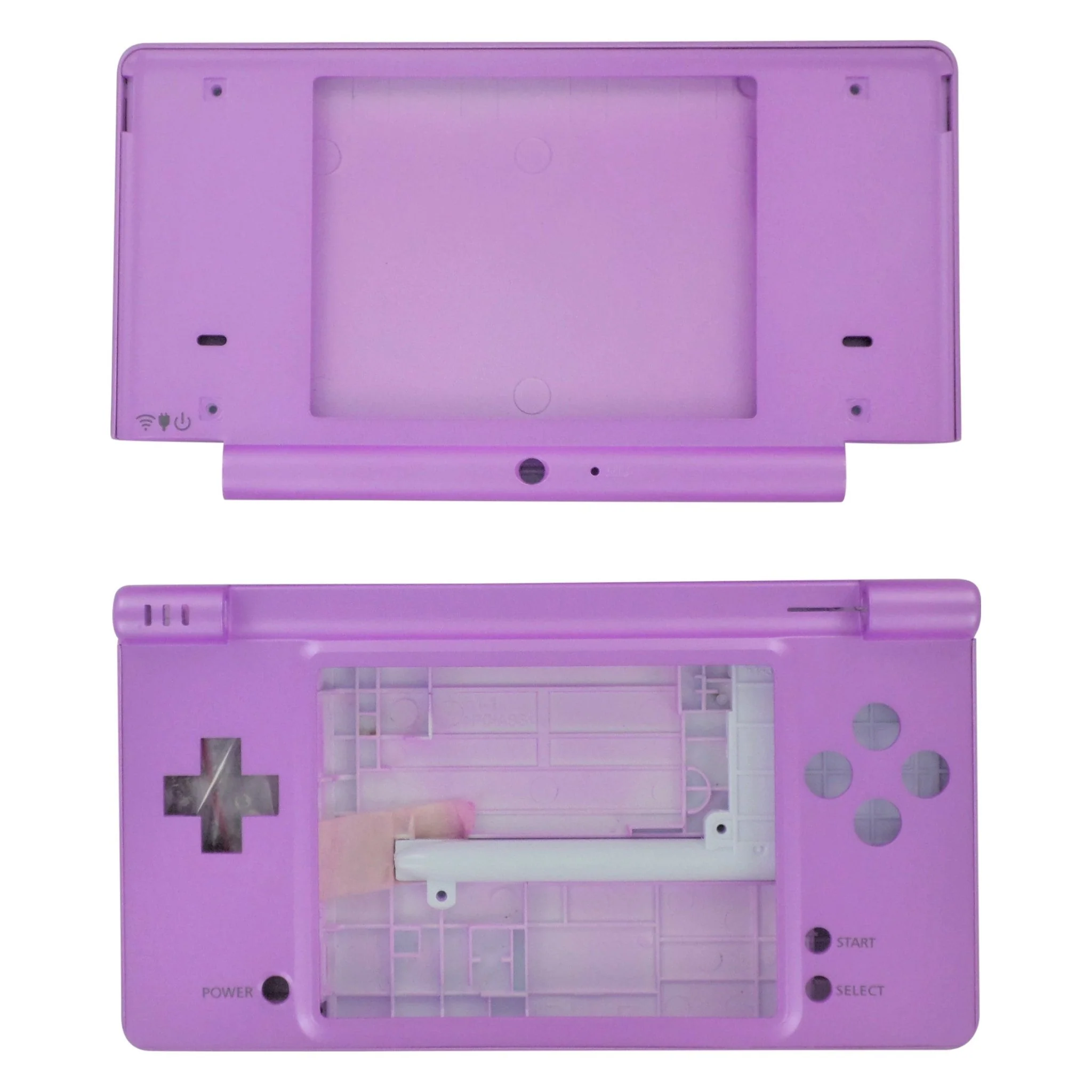 Full housing shell for Nintendo DSi console complete repair kit replacement - Purple | ZedLabz - Image 2