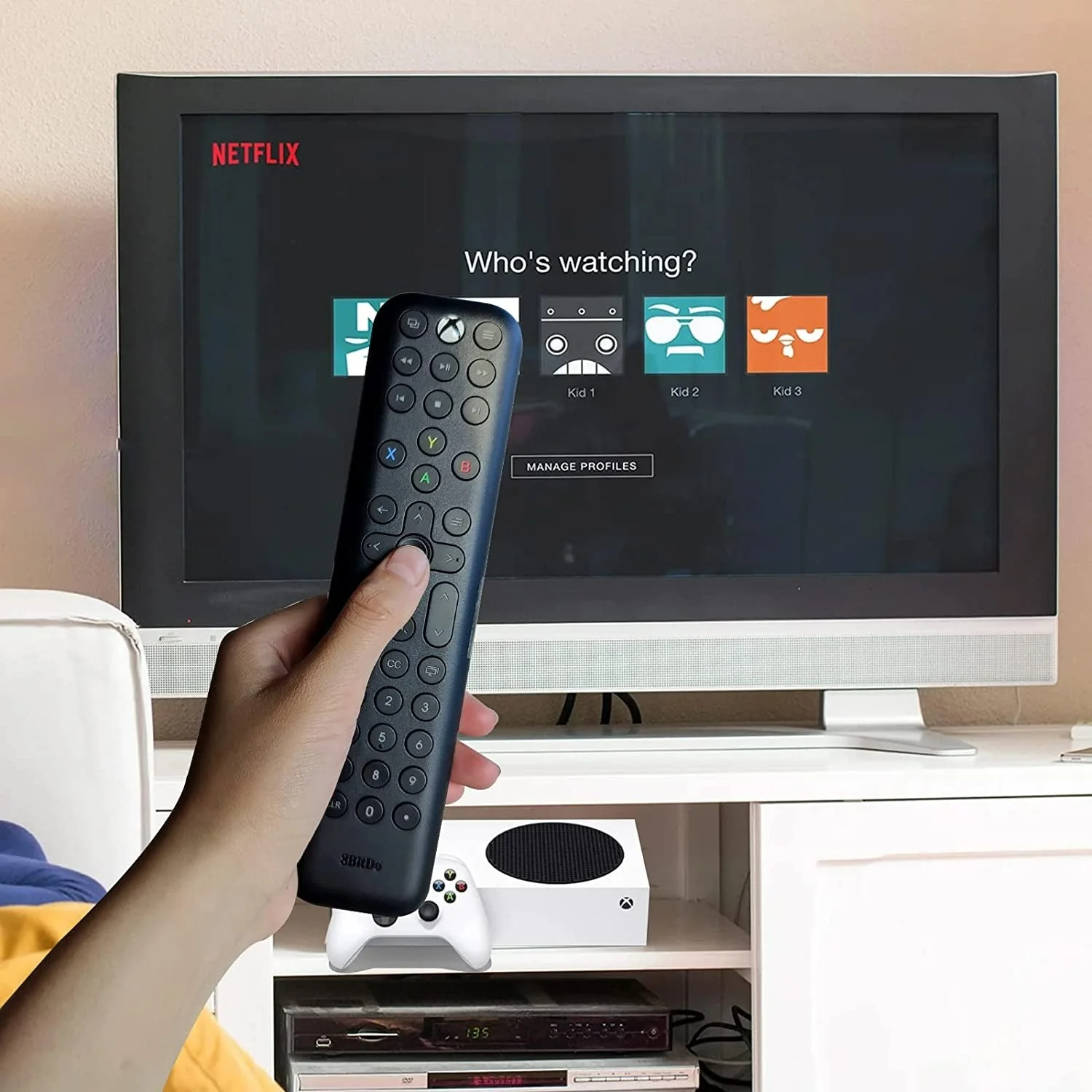 Full media remote for Microsoft Xbox Series X, Xbox Series S & Xbox One - Long edition black | 8bitdo - Image 3