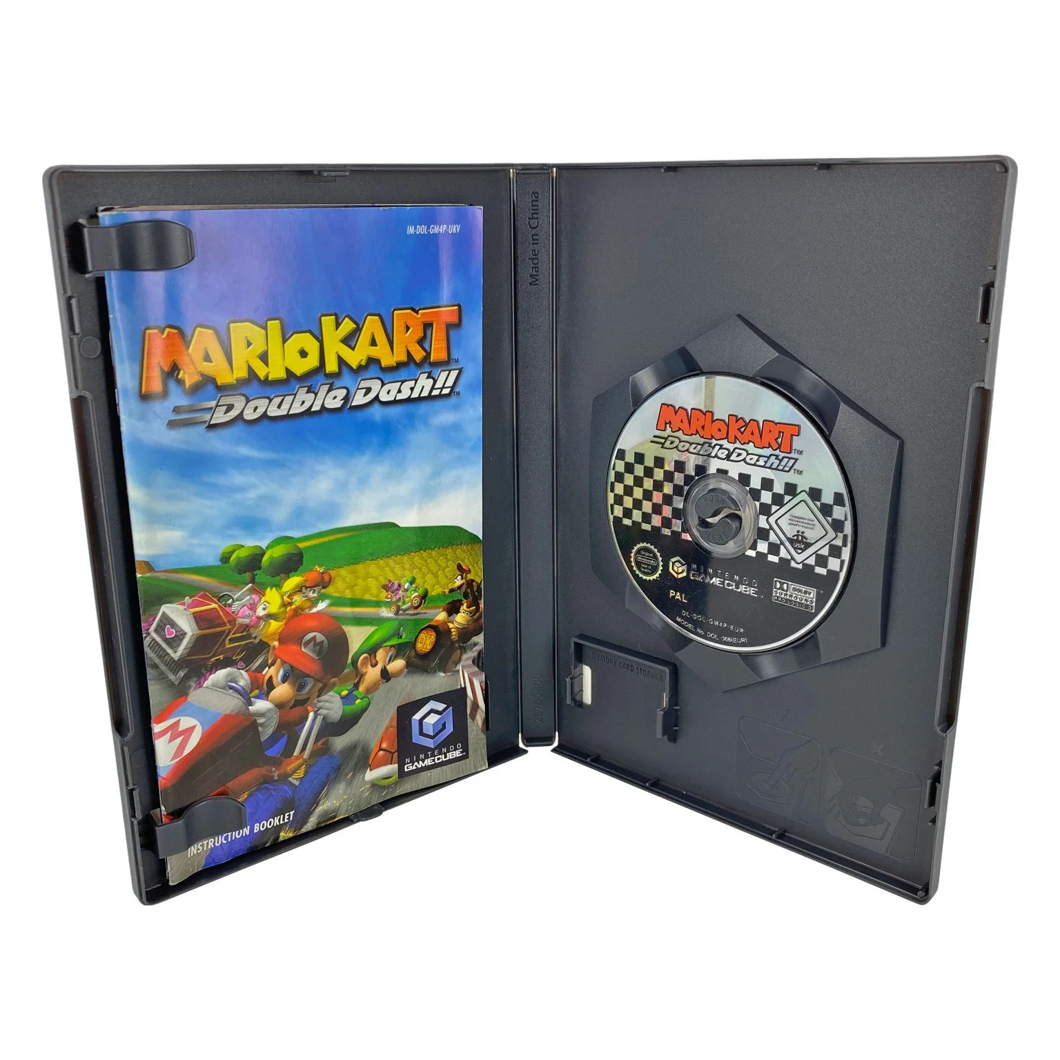 Game case for Nintendo GameCube replacement empty retail box - 2 pack grey | ZedLabz - Image 9