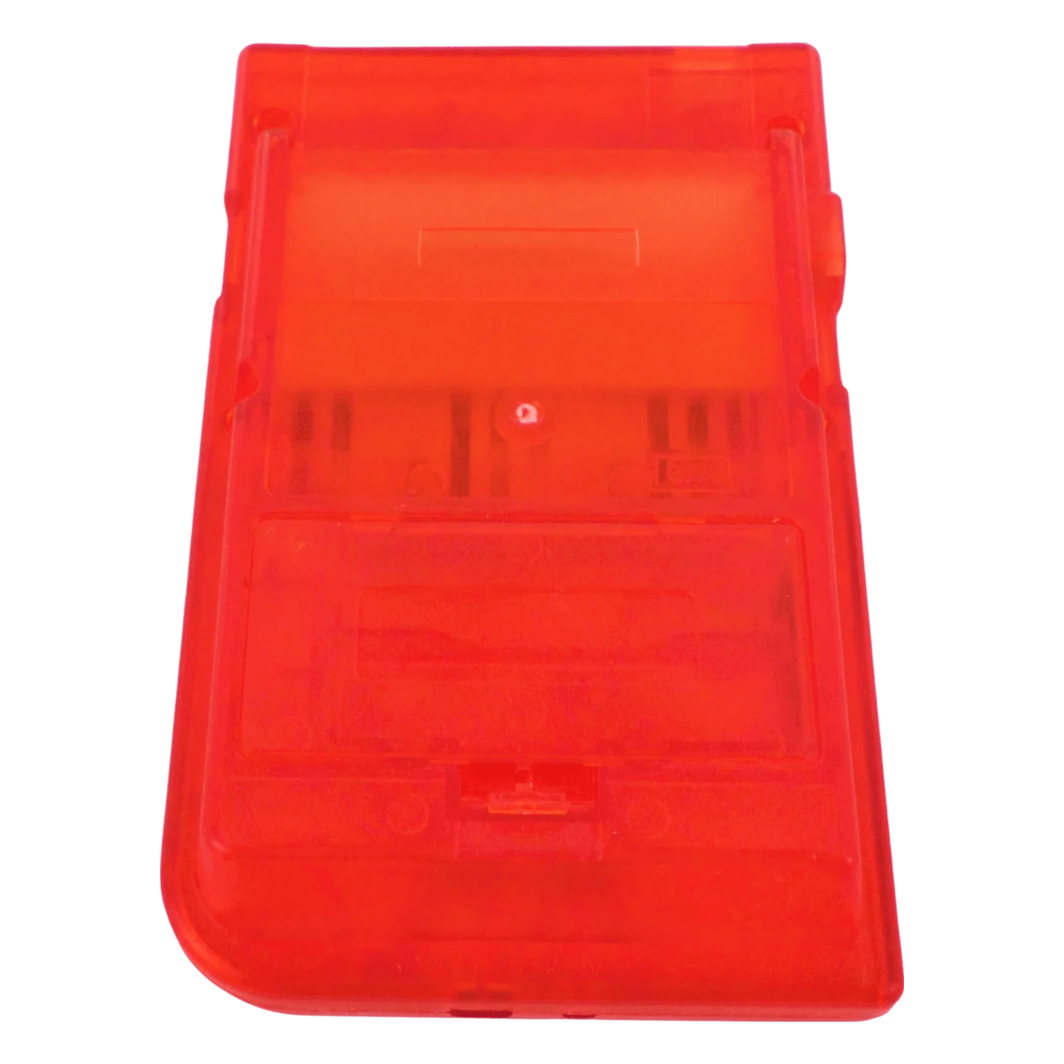 Housing shell for Nintendo Game Boy Pocket console repair replacement kit - Clear Red\Black Writing | ZedLabz - Image 7