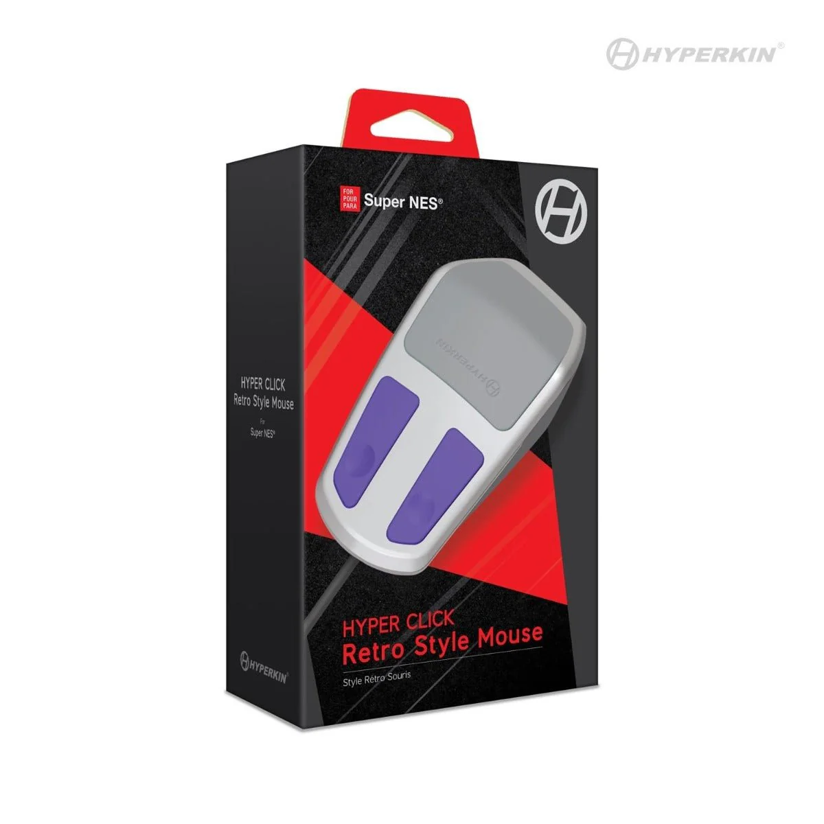 Hyper click retro style mouse for Super Nintendo Snes - Grey | Hyperkin - Image 2
