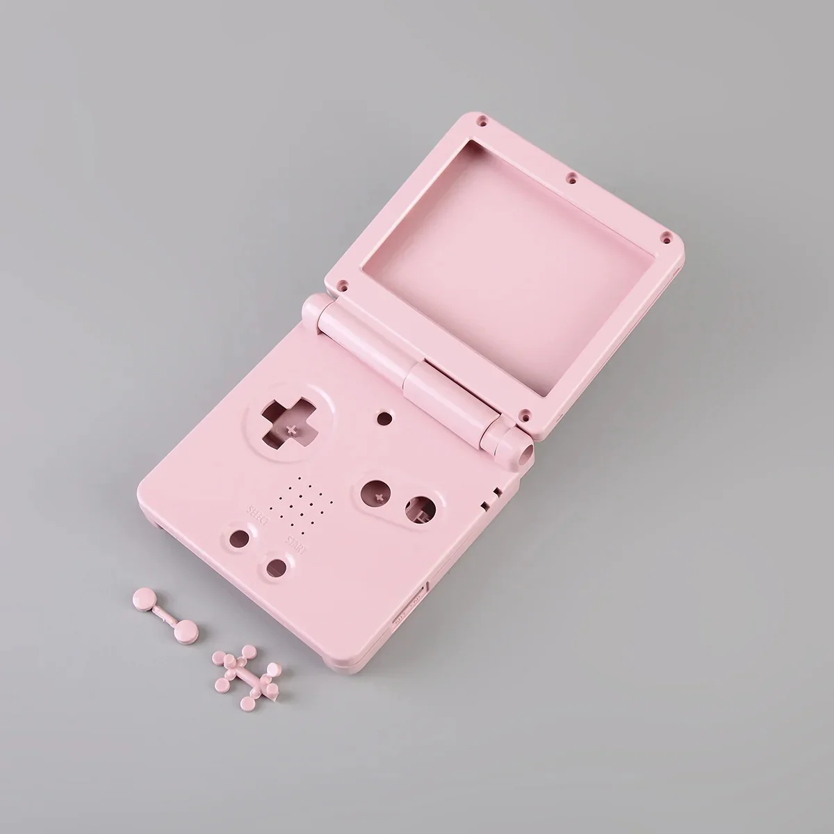 IPS ready shell for Nintendo Game Boy Advance SP modified no cut replacement housing GBA SP AGS - Mirror clear | Funnyplaying - Image 12