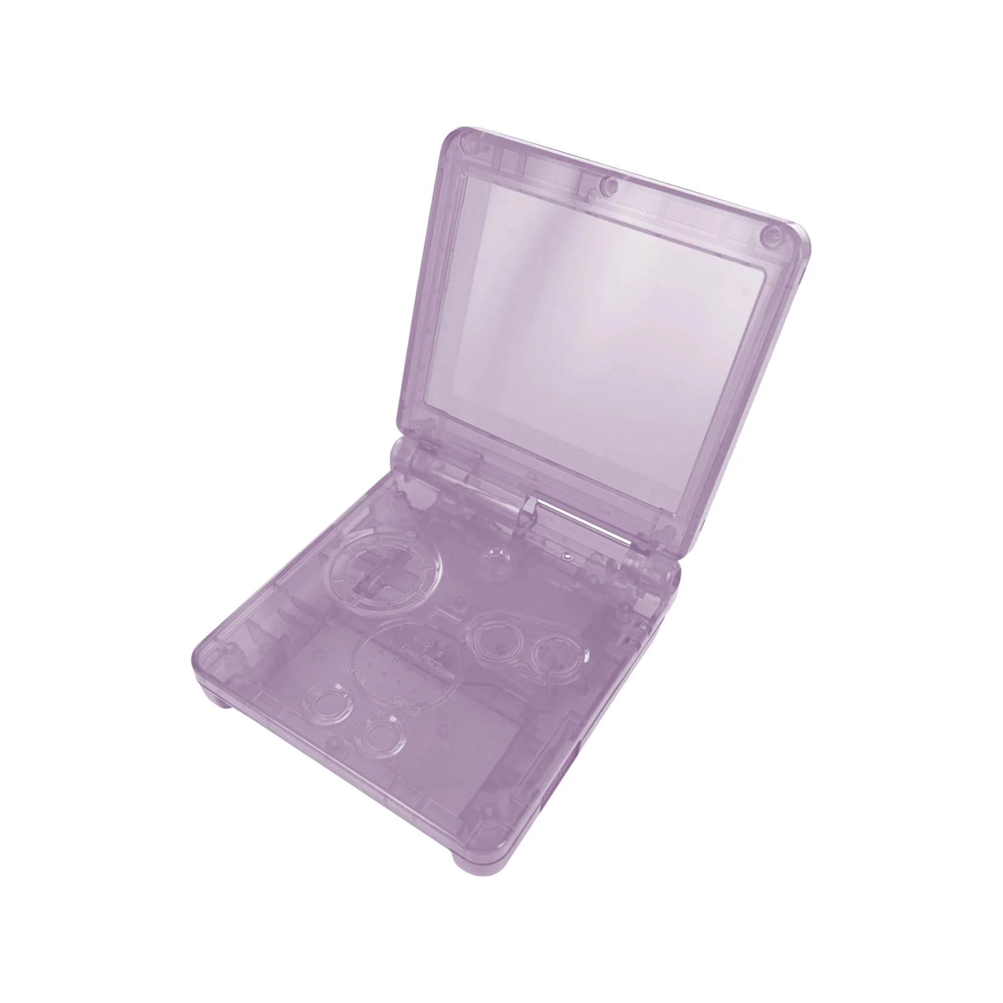 IPS ready shell for Nintendo Game Boy Advance SP modified no cut replacement housing GBA SP AGS - Mirror clear | Funnyplaying - Image 9
