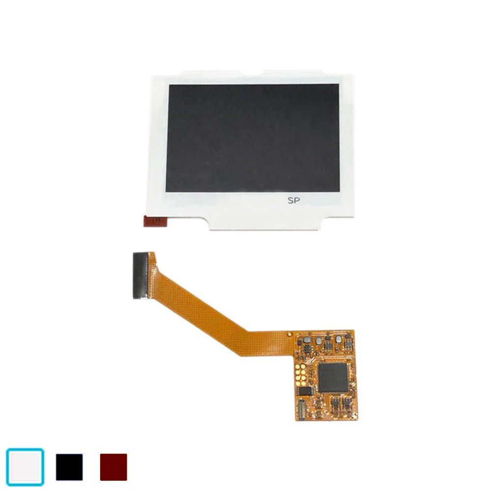 Laminated IPS LCD screen kit for Nintendo Game Boy Advance SP no solder backlight display GBA SP | HISPEEDIDO - Image 4