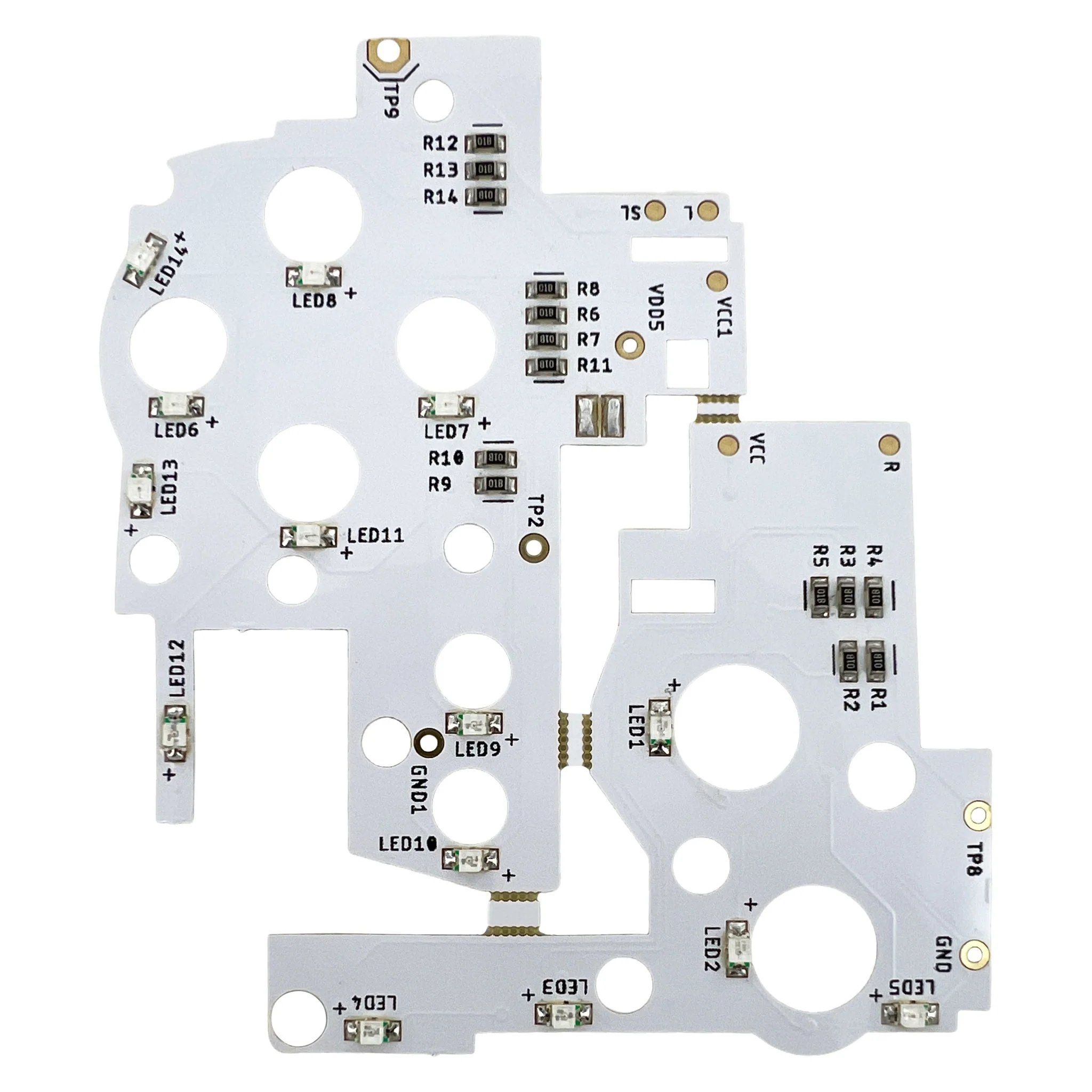 LED button mod for Nintendo Game Boy Advance AGB-001 handheld console flex board | Natalie the Nerd - Image 2