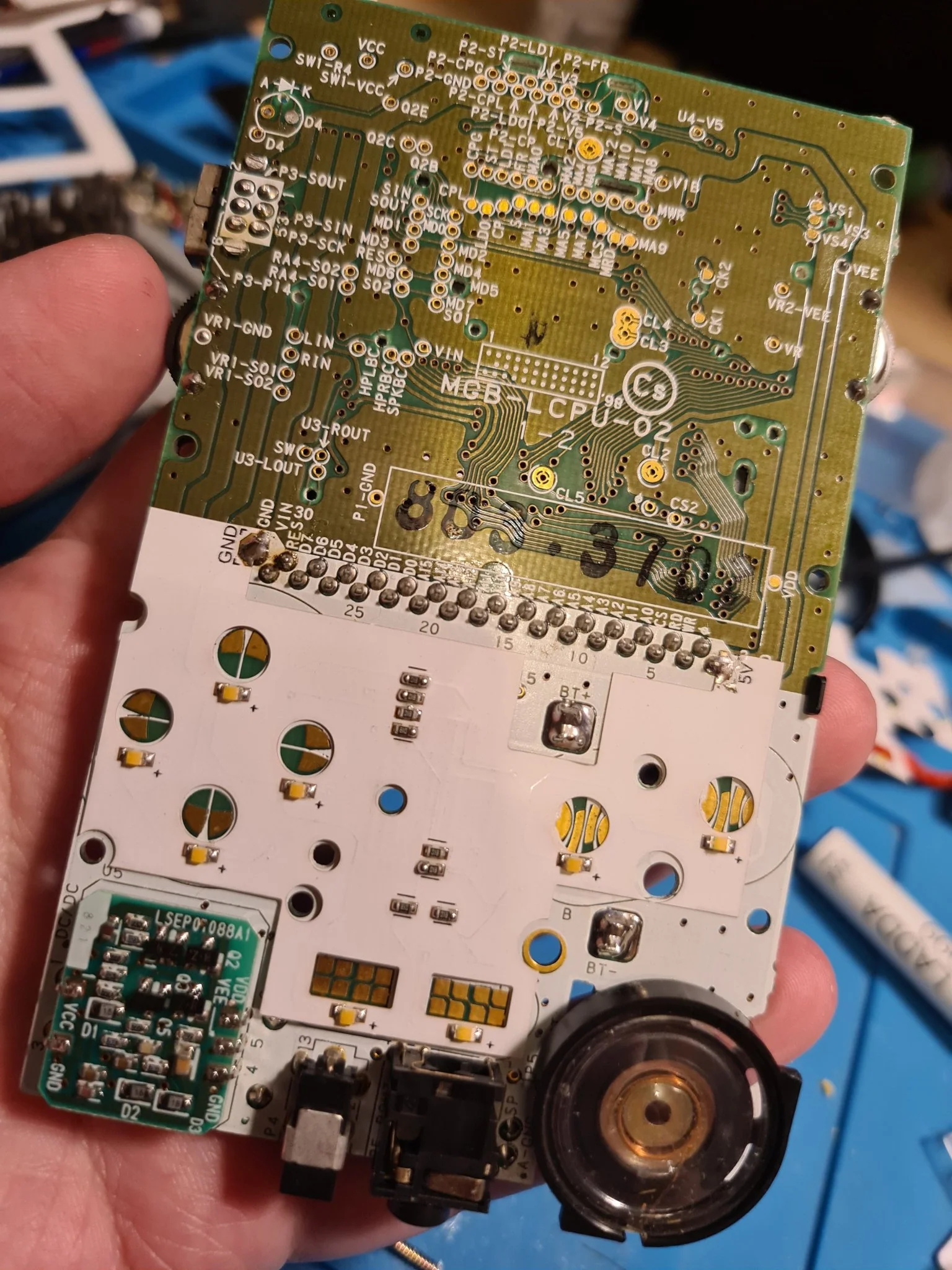 LED flex board for Nintendo Game Boy Pocket console mod - Blue | Natalie the Nerd - Image 2