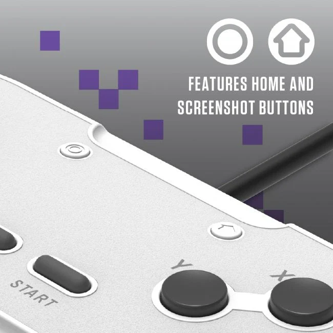 Legacy16 wired USB Snes style controller gamepad for Nintendo Switch, PC, Mac & USB devices - Black | Retro-Bit - Image 7