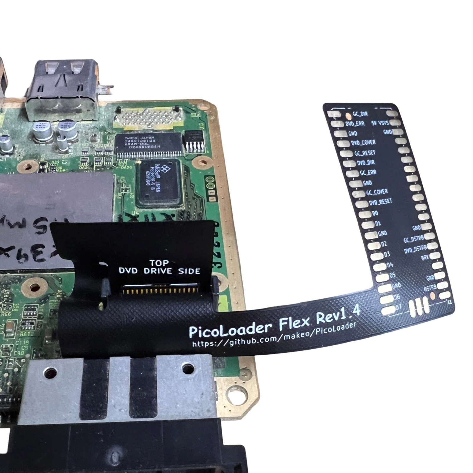 PicoLoader ODE Picoboot style flex cable and bracket bundle for Nintendo GameCube Rev 1.4 | ZedLabz - Image 7