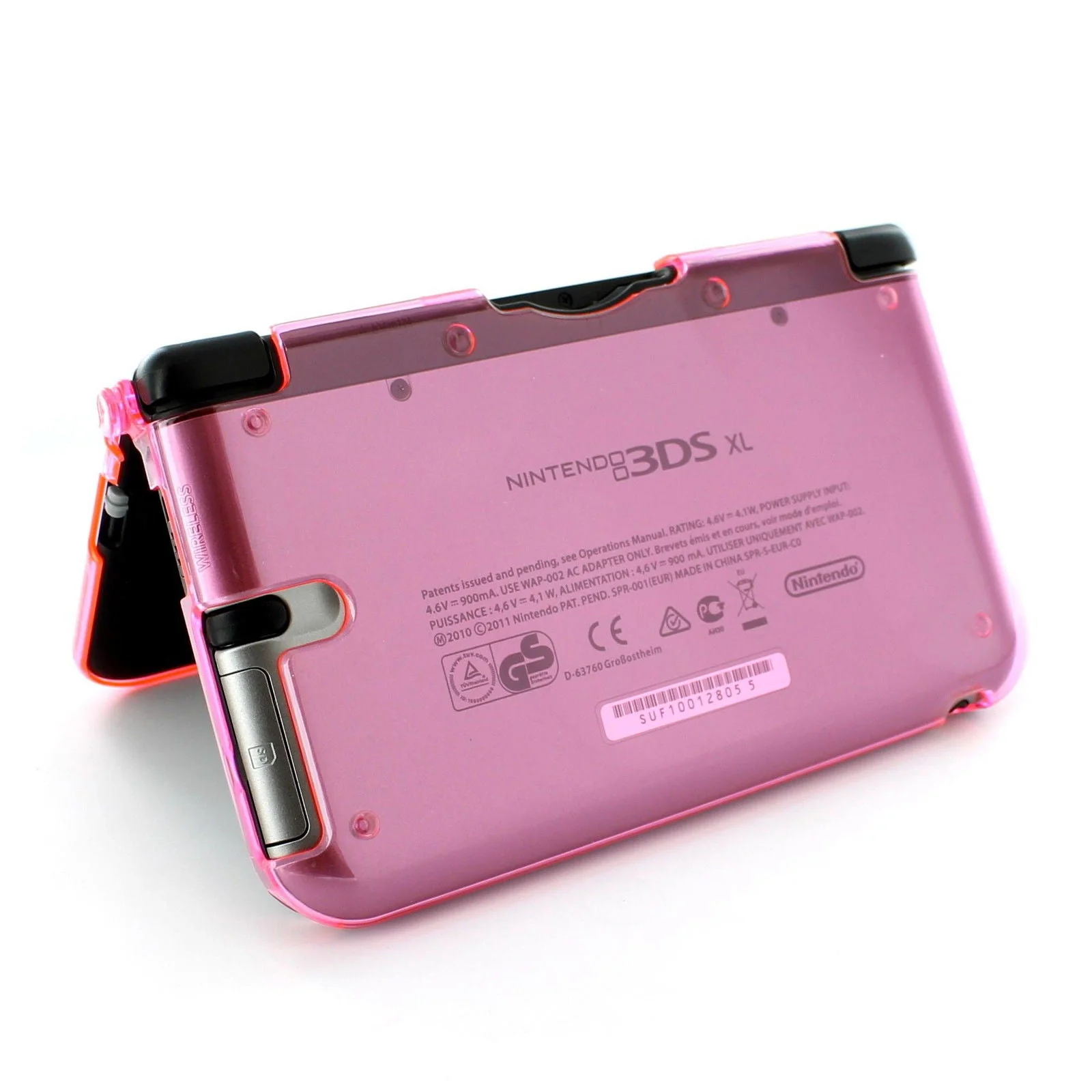 ZedLabz polycarbonate Armor Crystal Case for Nintendo 3DS XL - Pink Clear - Image 5