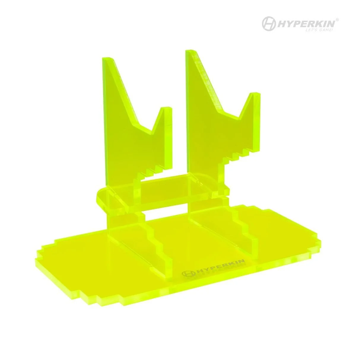 Pixel Art universal acrylic controller stand for Xbox, Playstation, Nintendo - Yellow | Hyperkin - Image 6