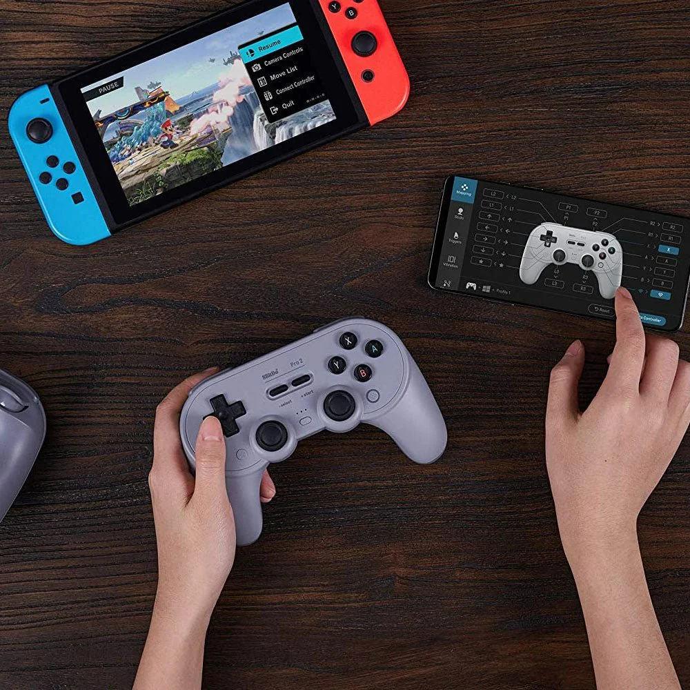 Pro 2 Controller for Switch, PC, MacOS, Steam deck, Android, Pi - G Classic Edition | 8BitDo - Image 6