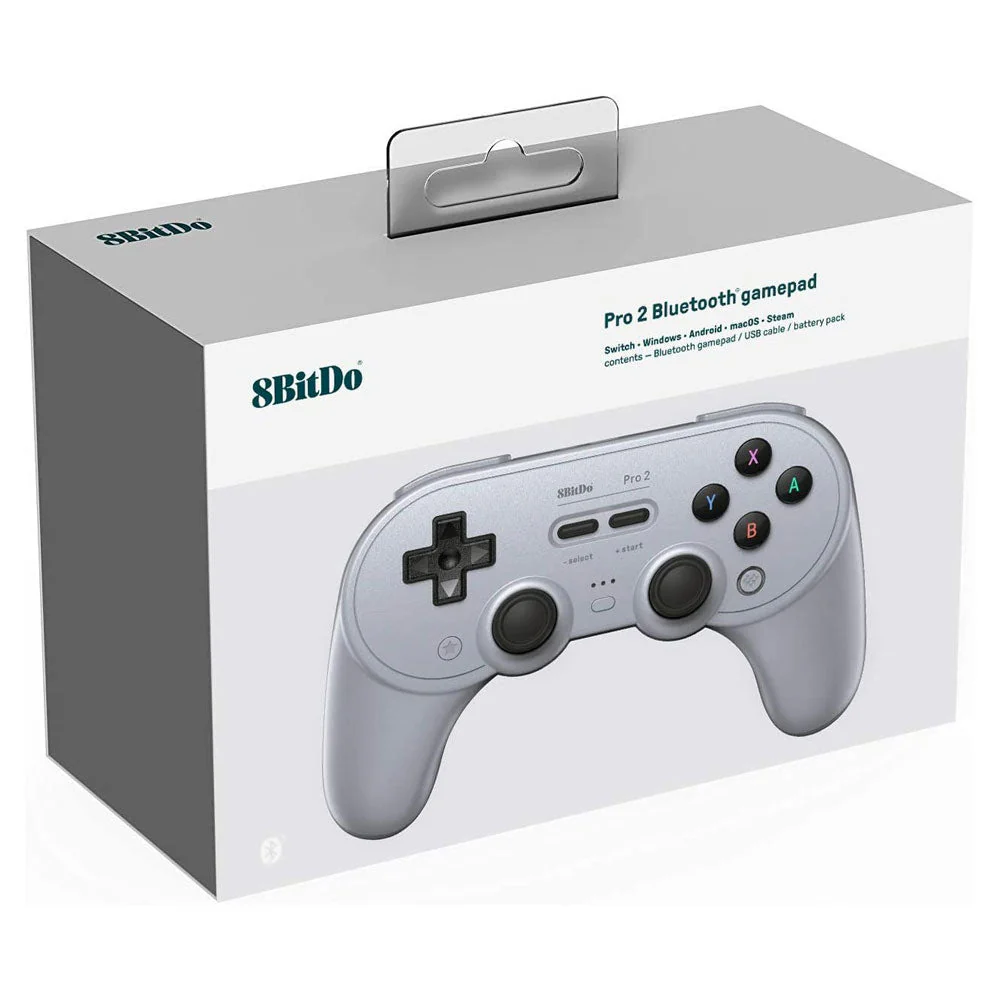 Pro 2 Controller for Switch, PC, MacOS, Steam deck, Android, Pi - Grey Edition | 8BitDo - Image 7