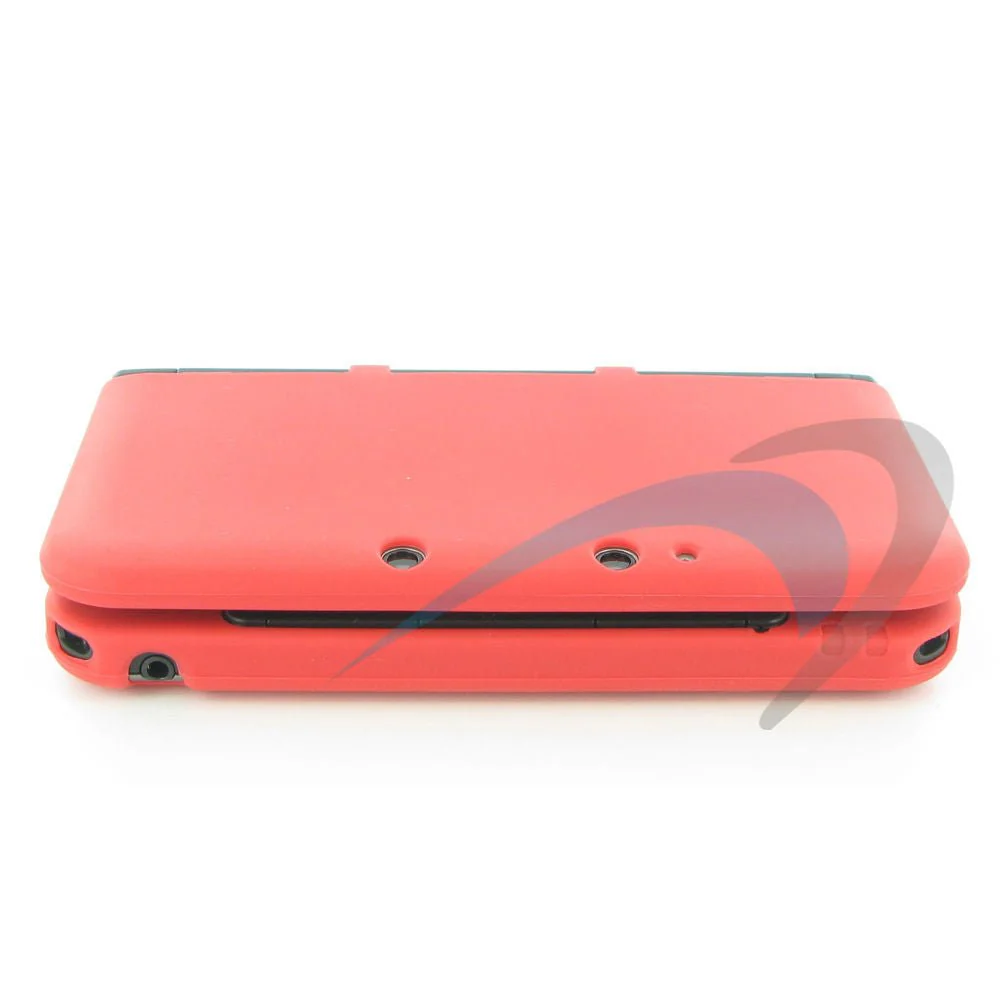 Protective case for 3DS XL LL Nintendo console soft silicone gel skin cover – Red | ZedLabz - Image 6