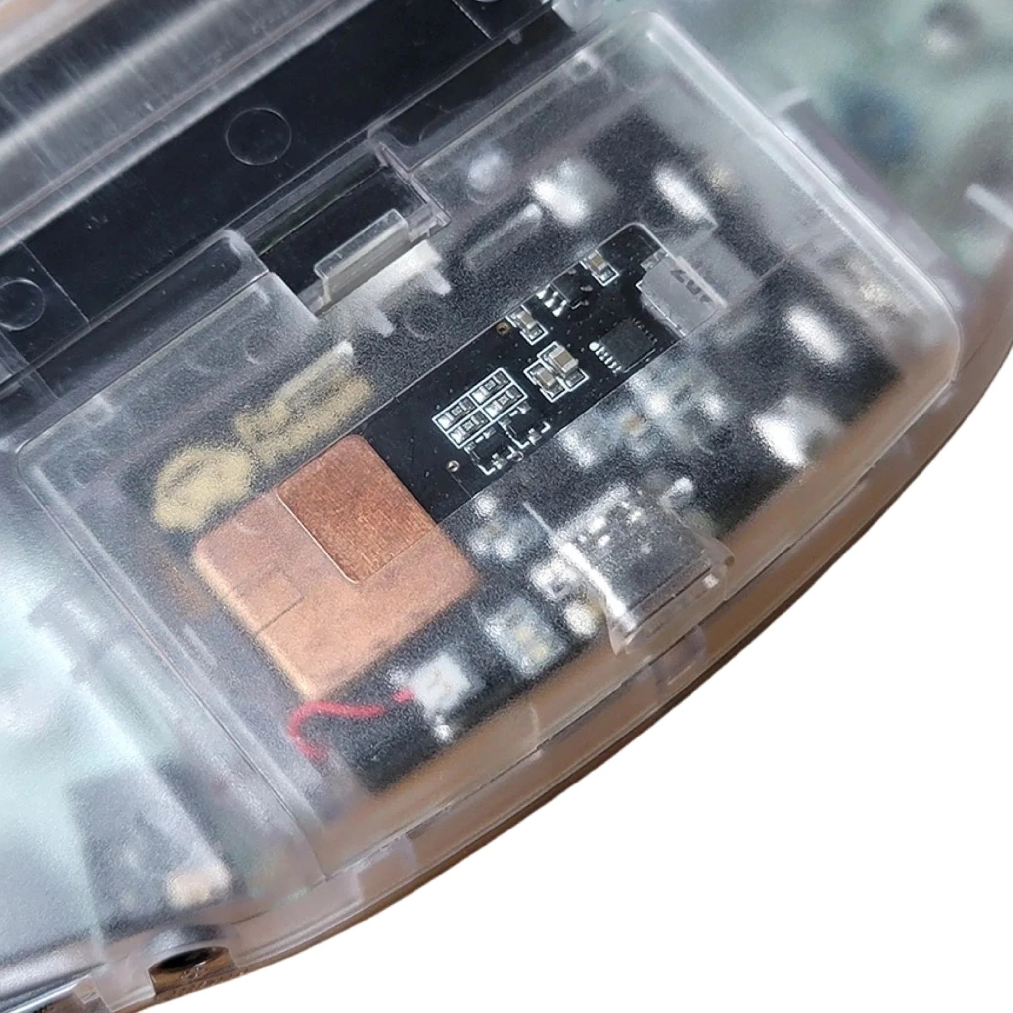 Rechargeable battery pack for Nintendo Game Boy Advance USB C mod 1800 Mah Lipo - Clear green | Funnyplaying - Image 3