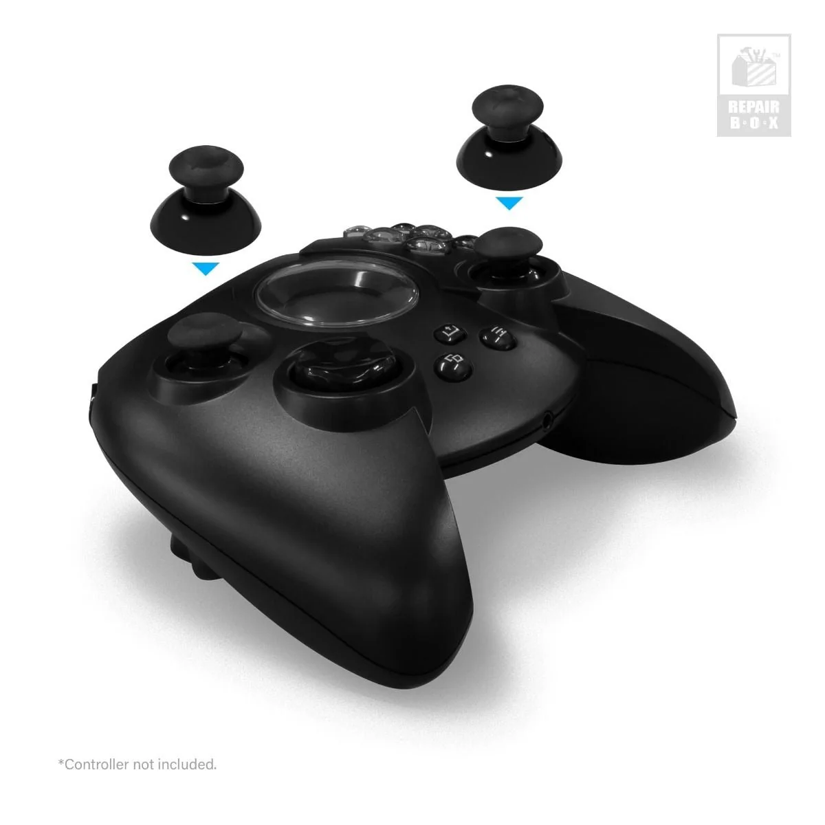 Replacement analog rubber thumbsticks grip sticks for Hyperkin Duke controller - 2 pack black | Hyperkin - Image 2