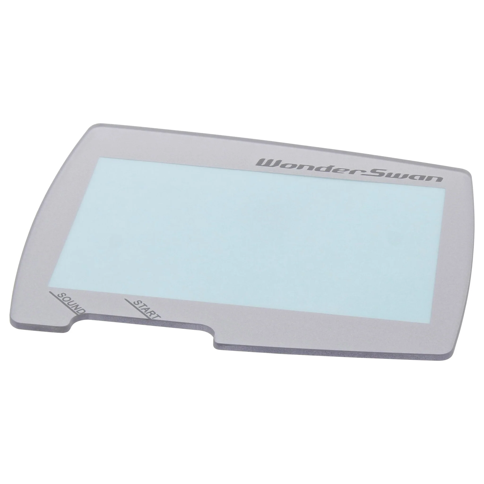 Replacement screen lens plastic cover for Bandai WonderSwan - silver | ZedLabz - Image 2