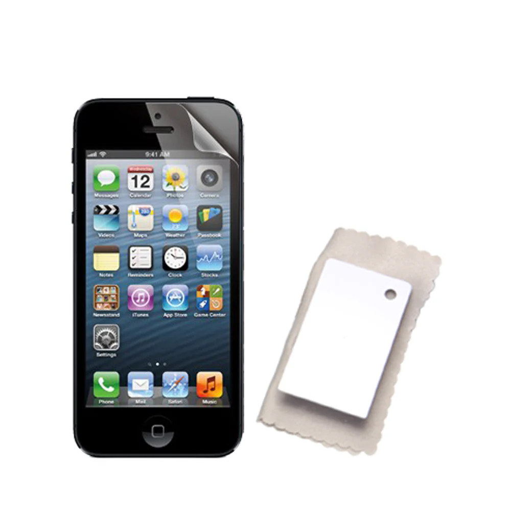 Screen protector set for iPhone 5 LCD front cover - 2 pack | ZedLabz - Image 2
