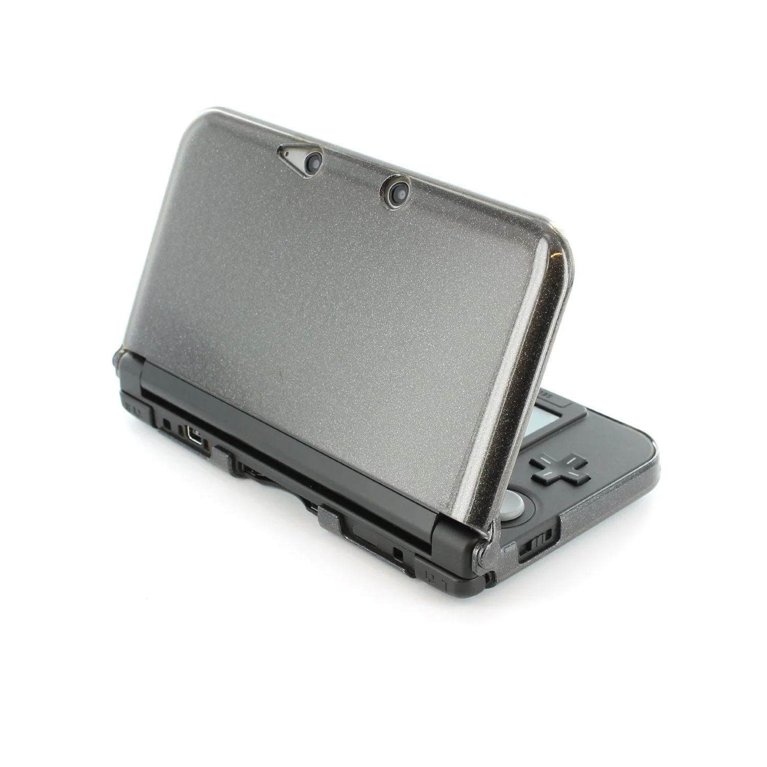 Starter kit for 3DS XL Nintendo stylus, protective screen & console cover - Glitter Black | ZedLabz - Image 4
