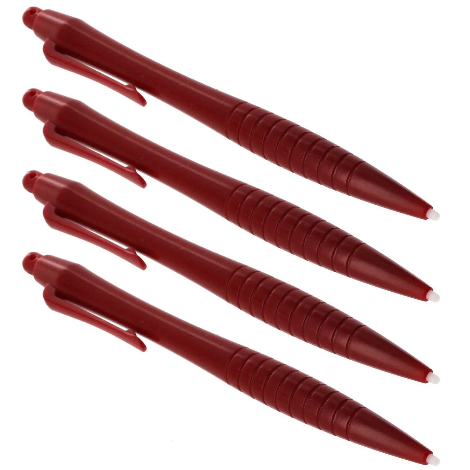 Large Ergonomic Touch Screen Stylus Pen - 4 Pack Red Wine | ZedLabz - Image 3