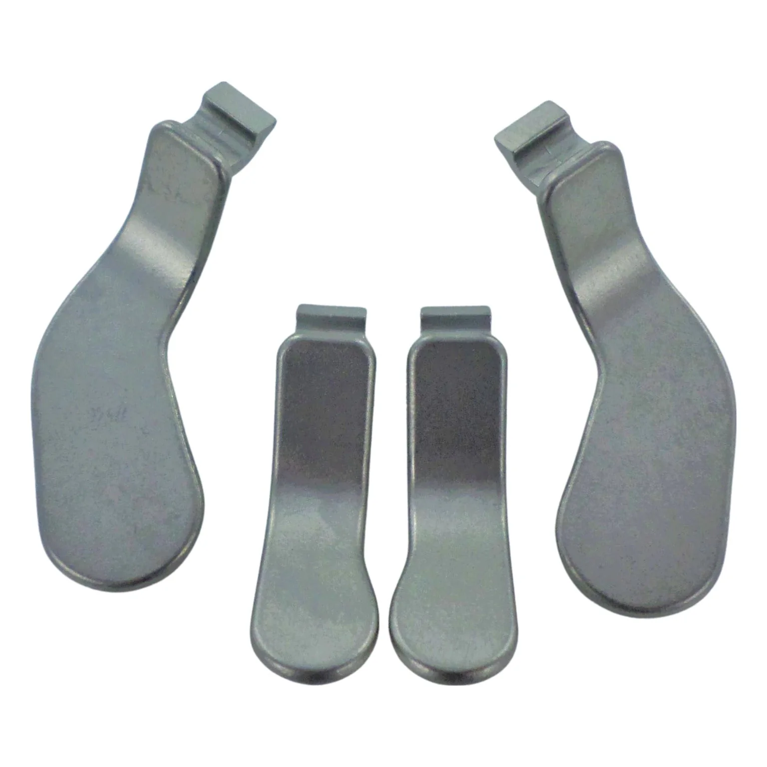Thumbstick, D-pad & paddle set for Xbox One Elite 2 controller metal magnetic - Silver | ZedLabz - Image 5