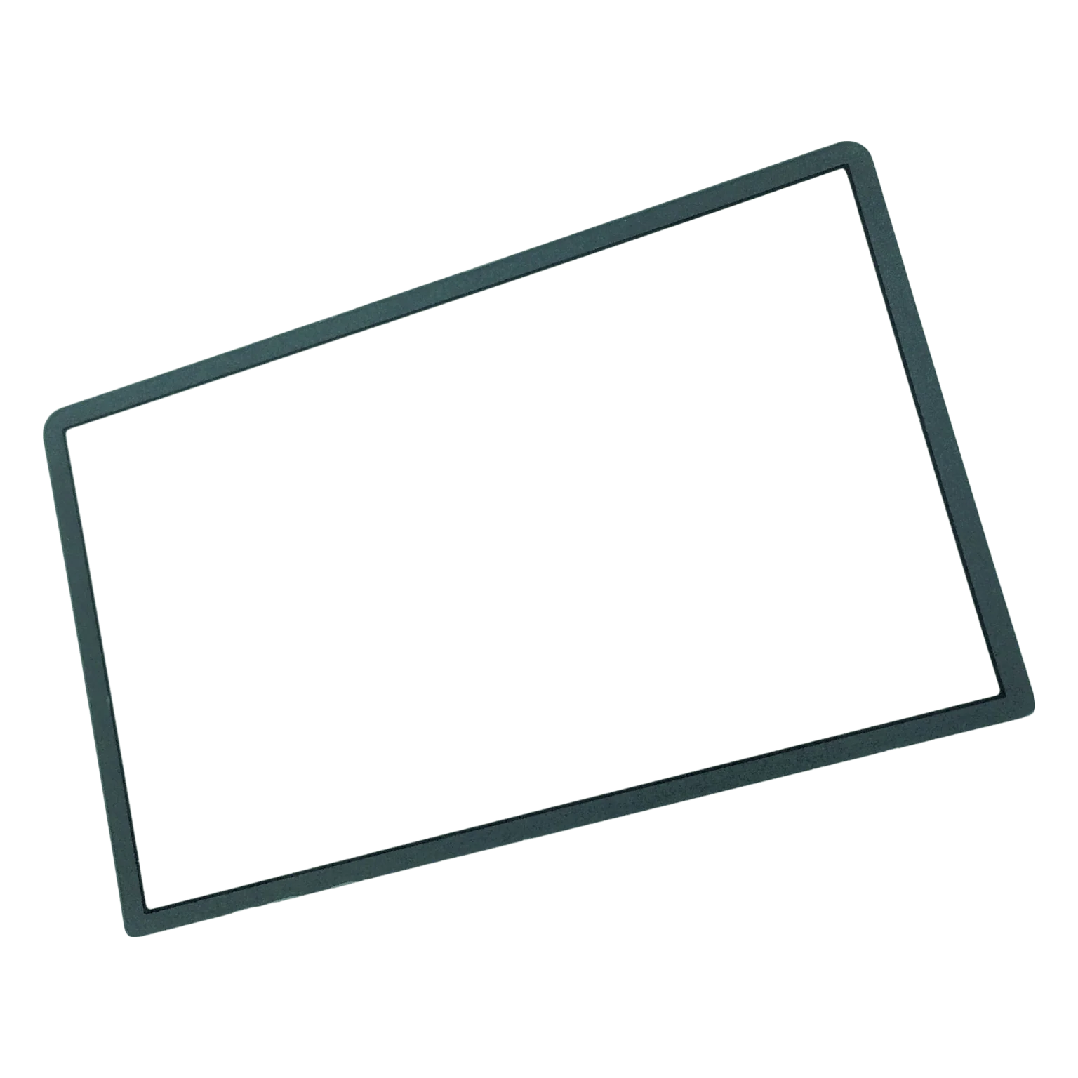 Top screen lens for Nintendo 3DS XL & New 3DS XL console plastic upper cover replacement - Grey | ZedLabz - Image 3