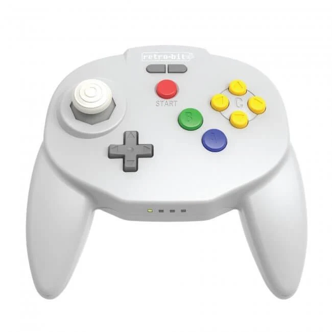 Tribute 64 2.4Ghz wireless N64 mini controller for N64, Switch, PC, Mac and Other USB Devices V2 - Grey | Retro-Bit - Image 3