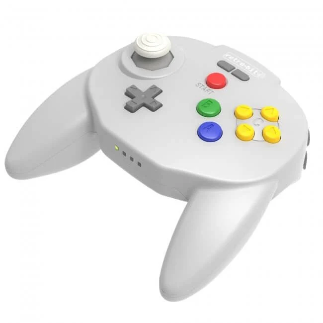 Tribute 64 2.4Ghz wireless N64 mini controller for N64, Switch, PC, Mac and Other USB Devices V2 - Grey | Retro-Bit - Image 4