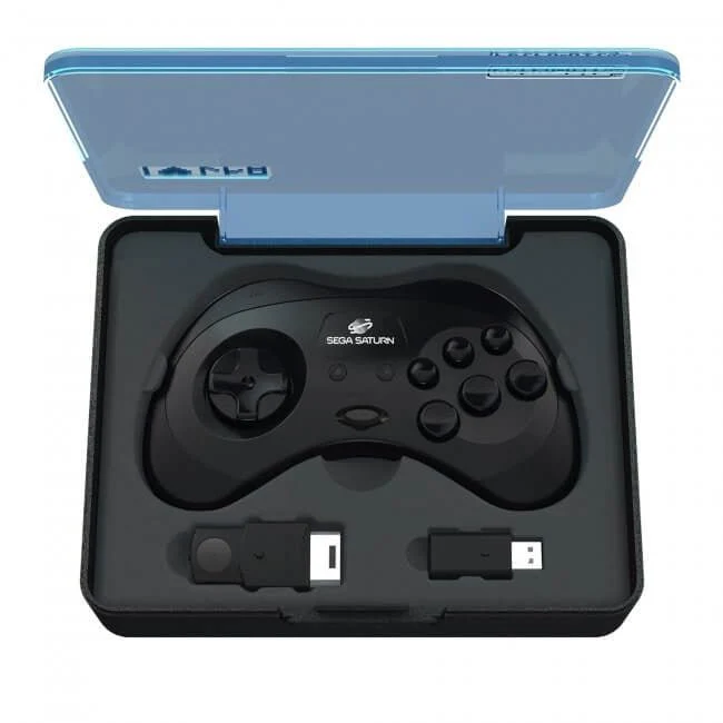 Wireless Controller for Sega Saturn, PC, & Mac  2.4G - Black | Retro-Bit - Image 5