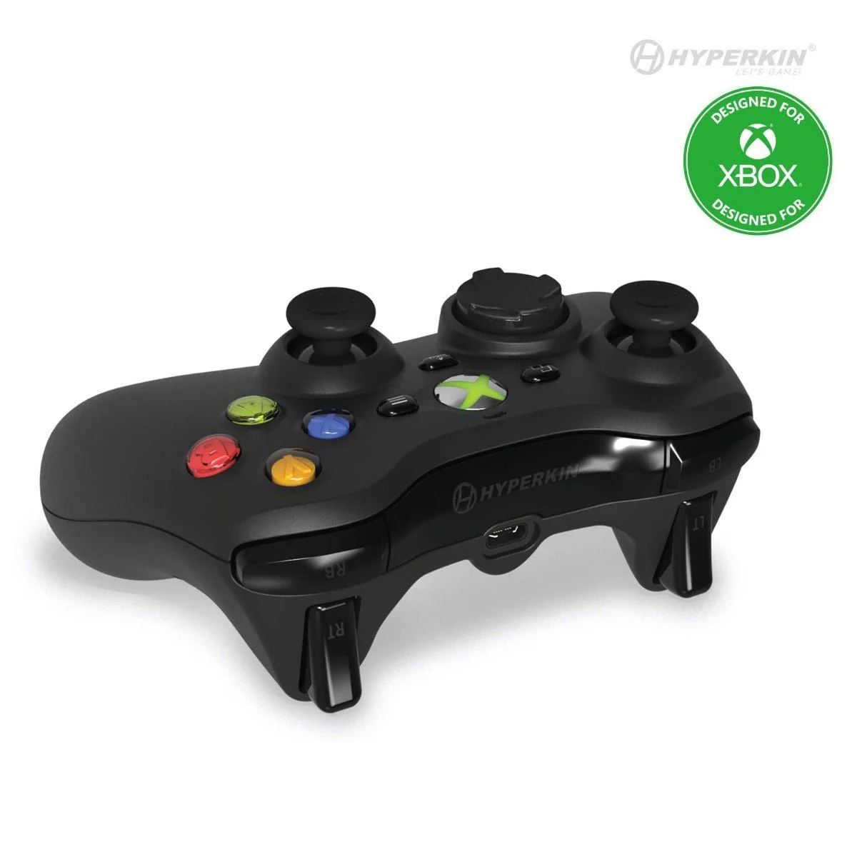 Xenon wired controller for Xbox Series X/ Xbox Series S/ Xbox One/ Windows 10|11 PC officially licensed - Black | Hyperkin - Image 3
