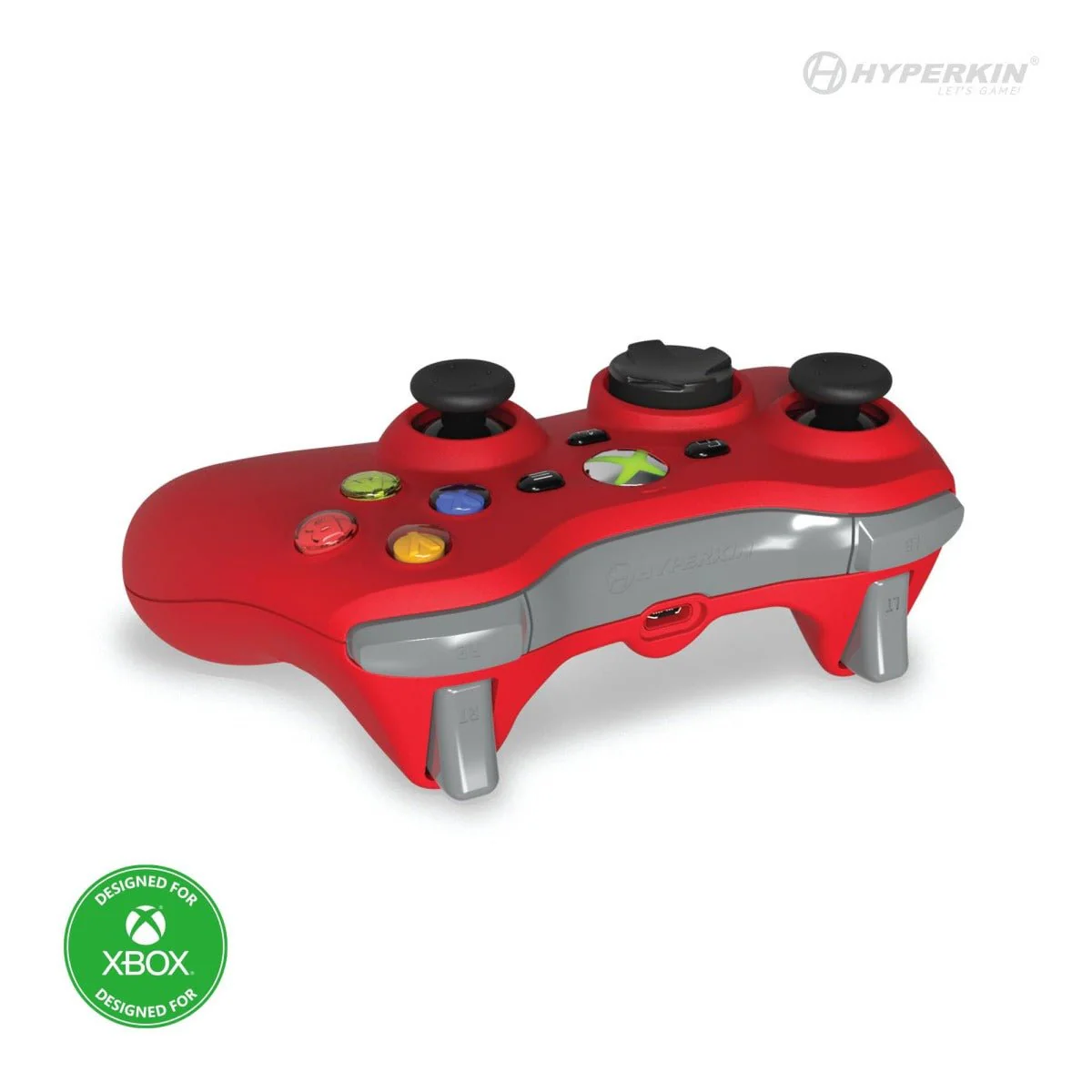 Xenon wired controller for Xbox Series X/ Xbox Series S/ Xbox One/ Windows 10|11 PC officially licensed - Red | Hyperkin - Image 4