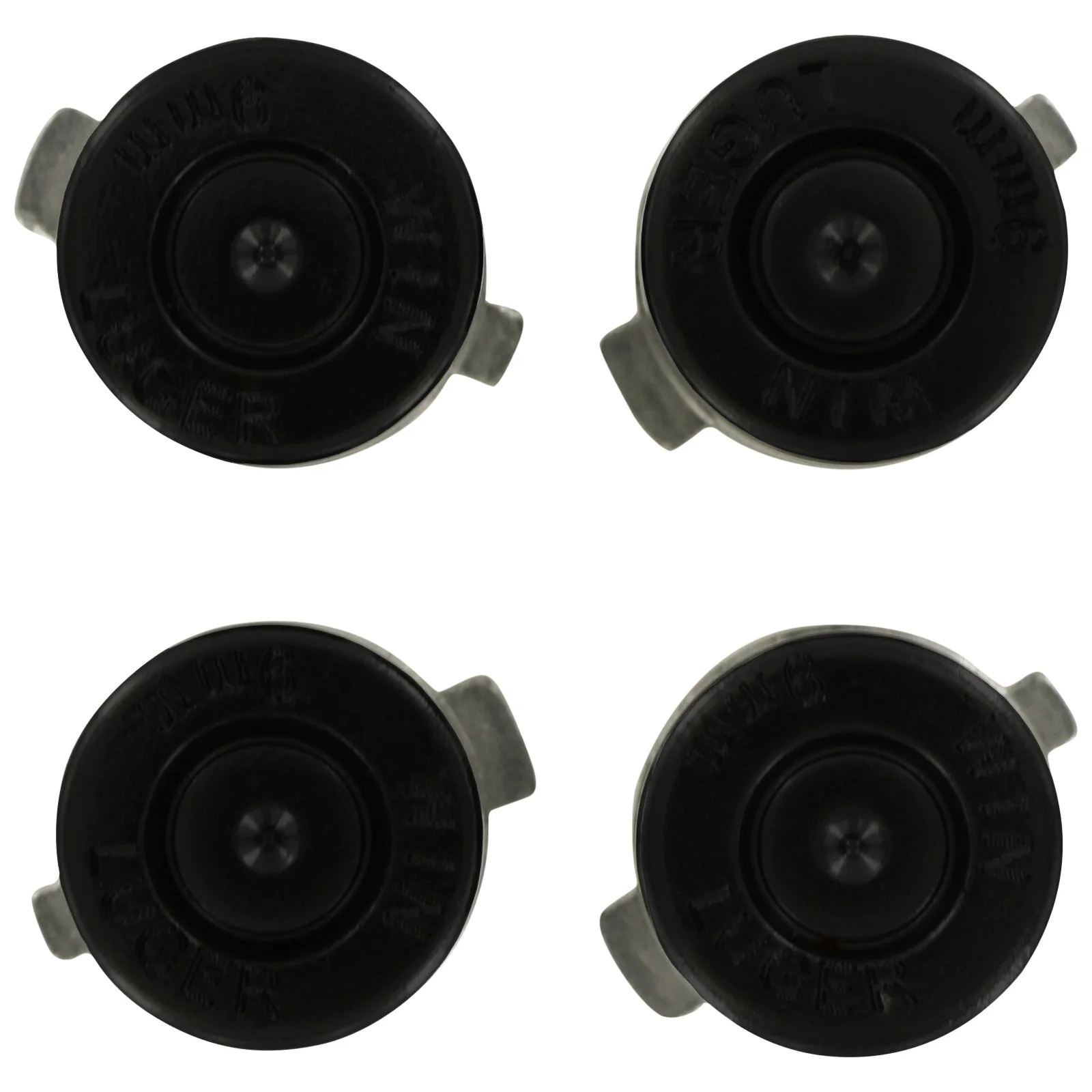 Aluminium Metal Bullet Action Button Set For Sony PS4 Controllers - Jet Black | ZedLabz - Image 3