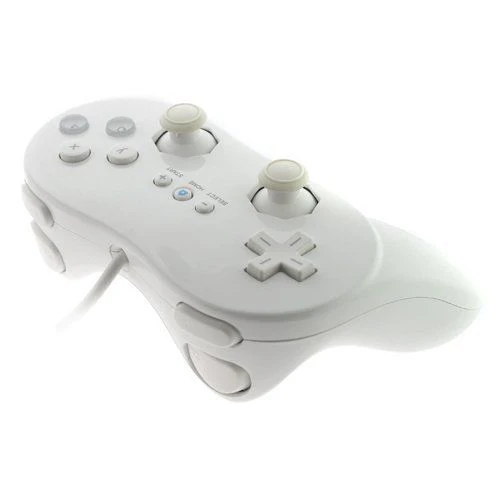 Controller For Nintendo Wii Classic Pro Remote Wireless joypad gamepad - 2 pack White | ZedLabz - Image 4