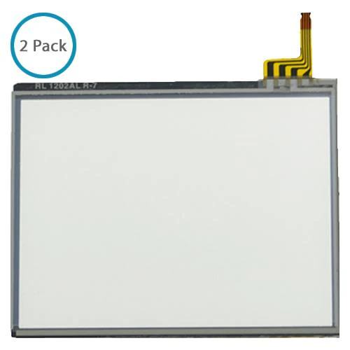 ZedLabz compatible replacement bottom touch screen digitizer part for Nintendo DS Lite with pre-fitted adhesive - 2 pack - Image 3