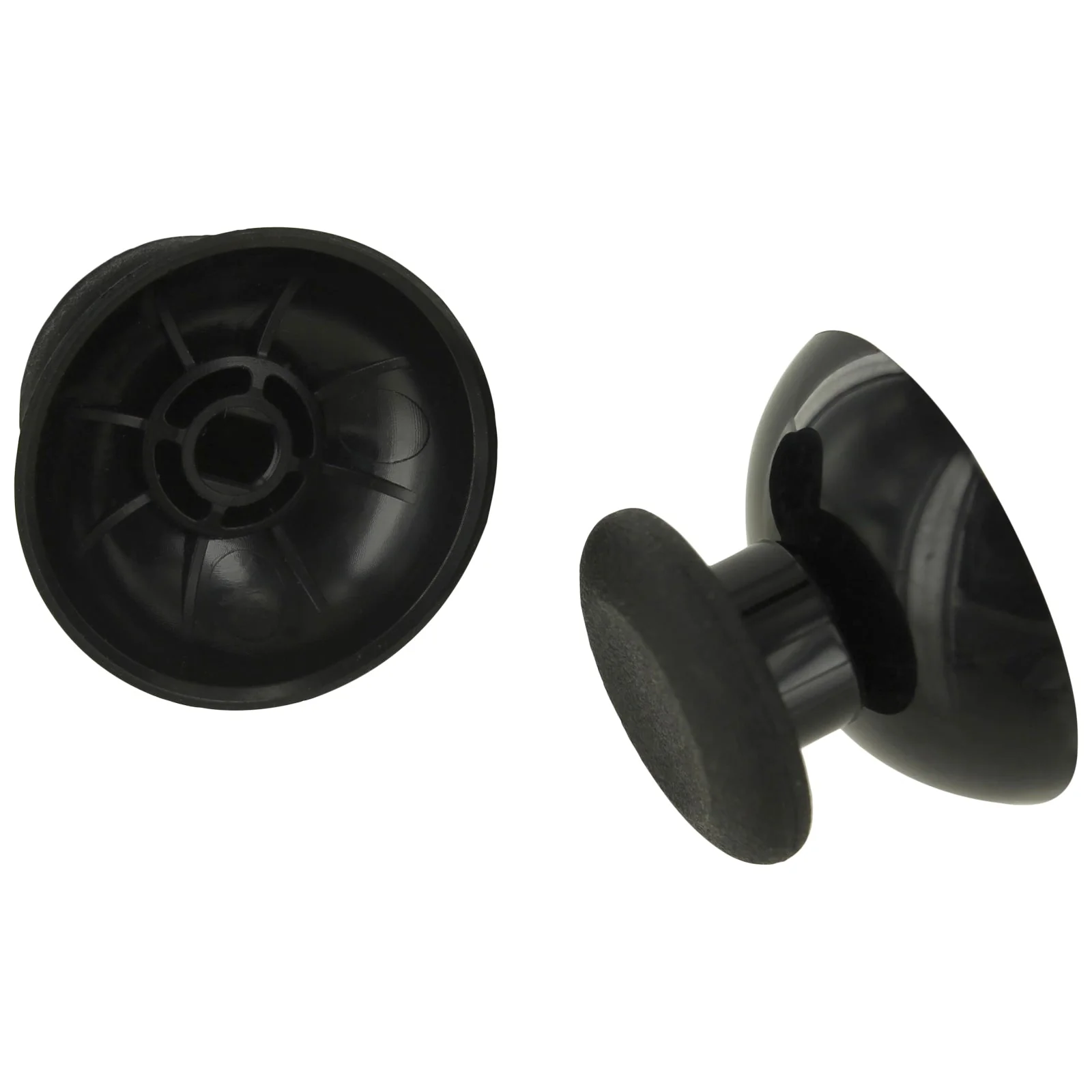 Z-Sticks concave analog rubber thumbsticks grip sticks for Sony PS5 & PS4 controllers - 2 pack black - Image 2