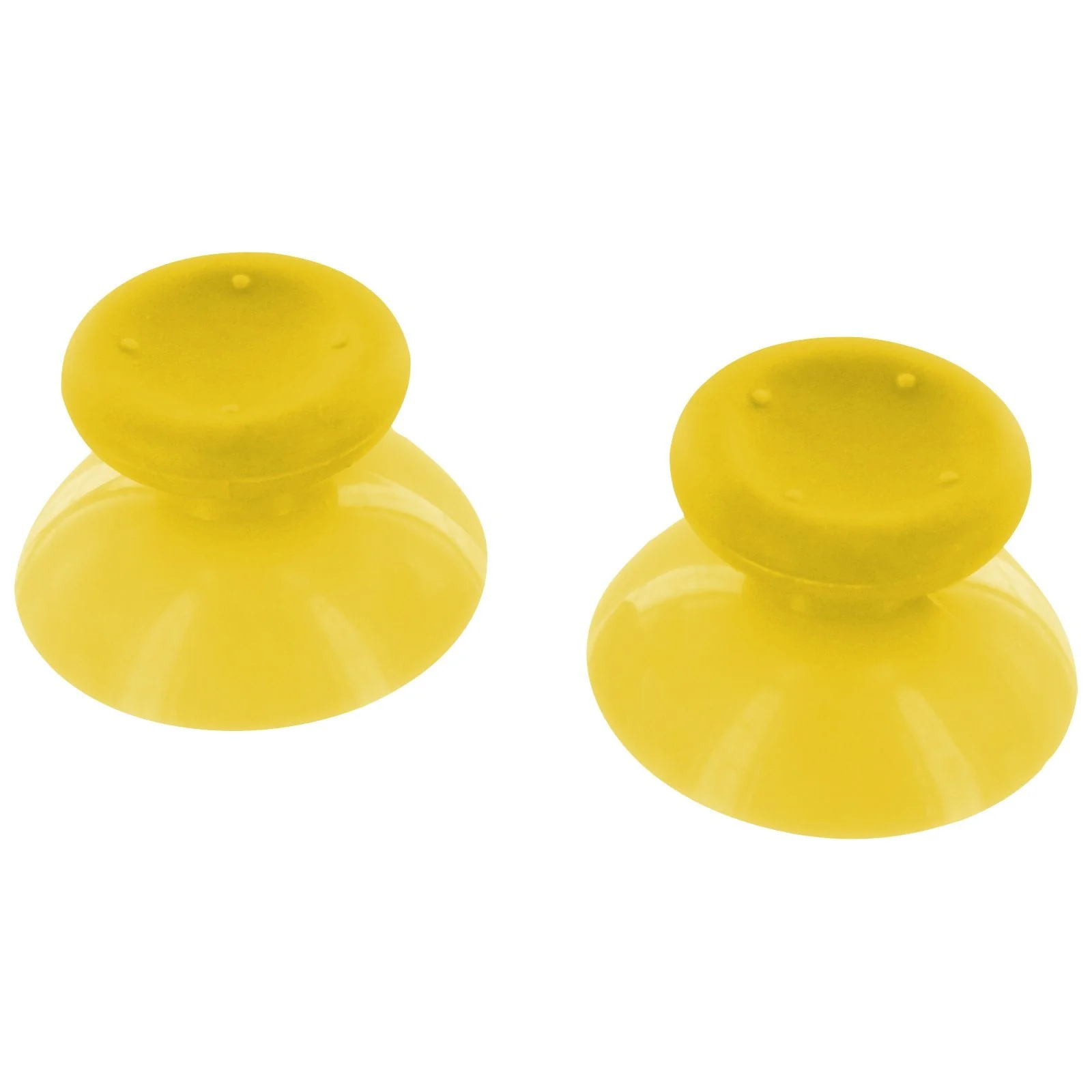 Thumbsticks for Xbox 360 controller replacement concave analog grip sticks – 2 pack Yellow | ZedLabz - Image 2