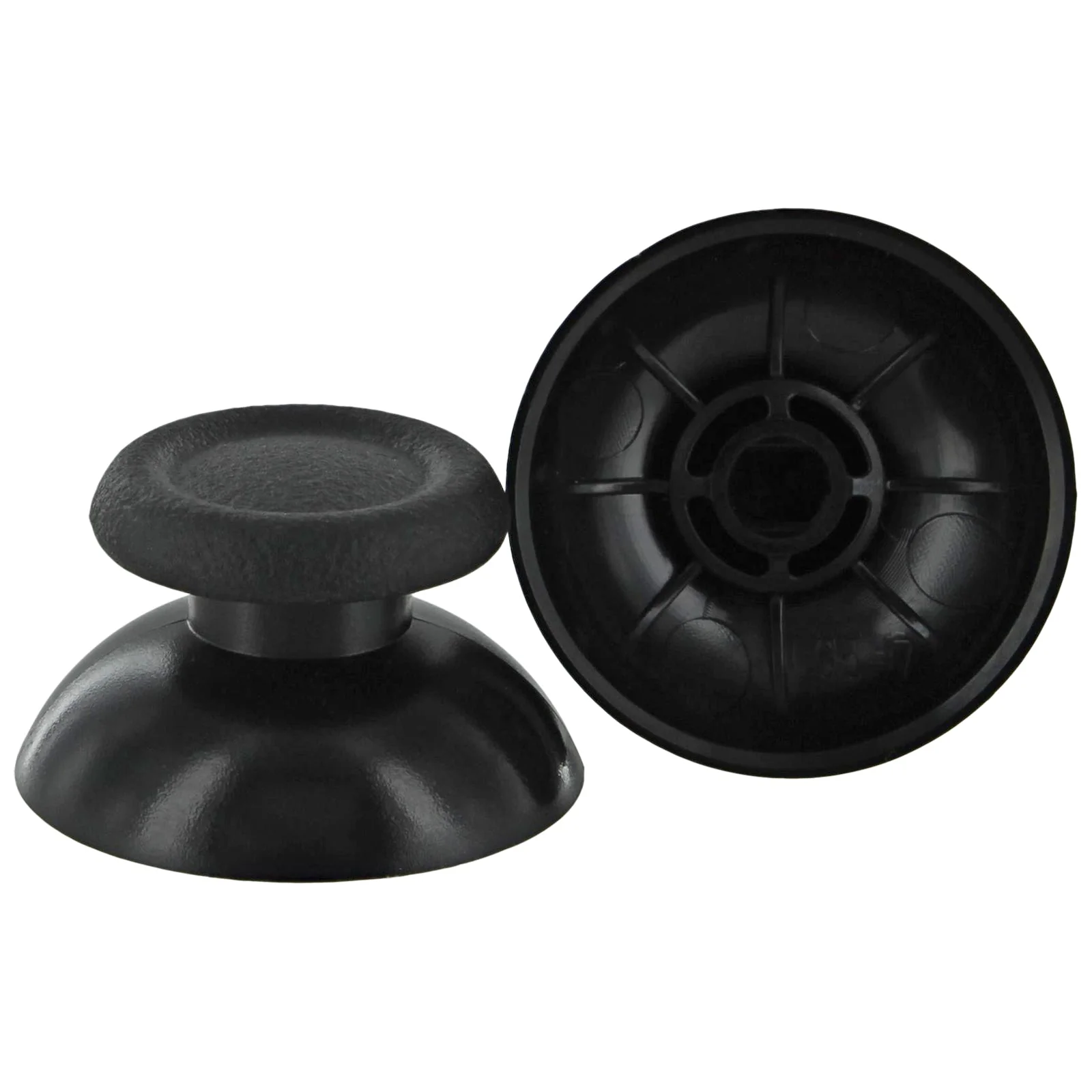 Thumbsticks for PS4 controllers OEM replacement analog rubber grip stick - 2 pack Black | ZedLabz - Image 3