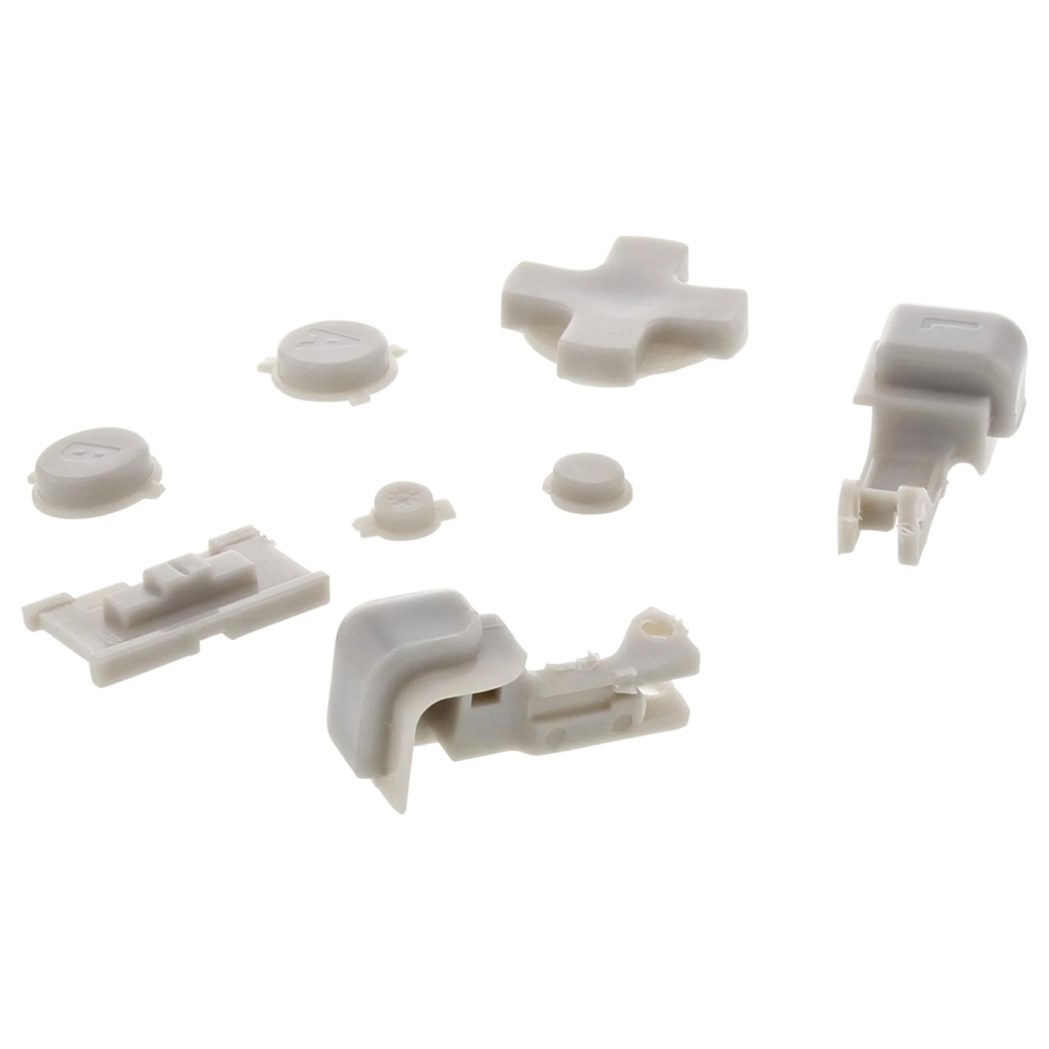 Replacement Button Set For Nintendo Game Boy Advance SP - Grey | ZedLabz - Image 2