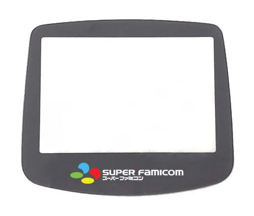 ZedLabz replacement screen lens for Nintendo Game Boy Advance Super Famicom Snes style plastic cover - grey - Image 2