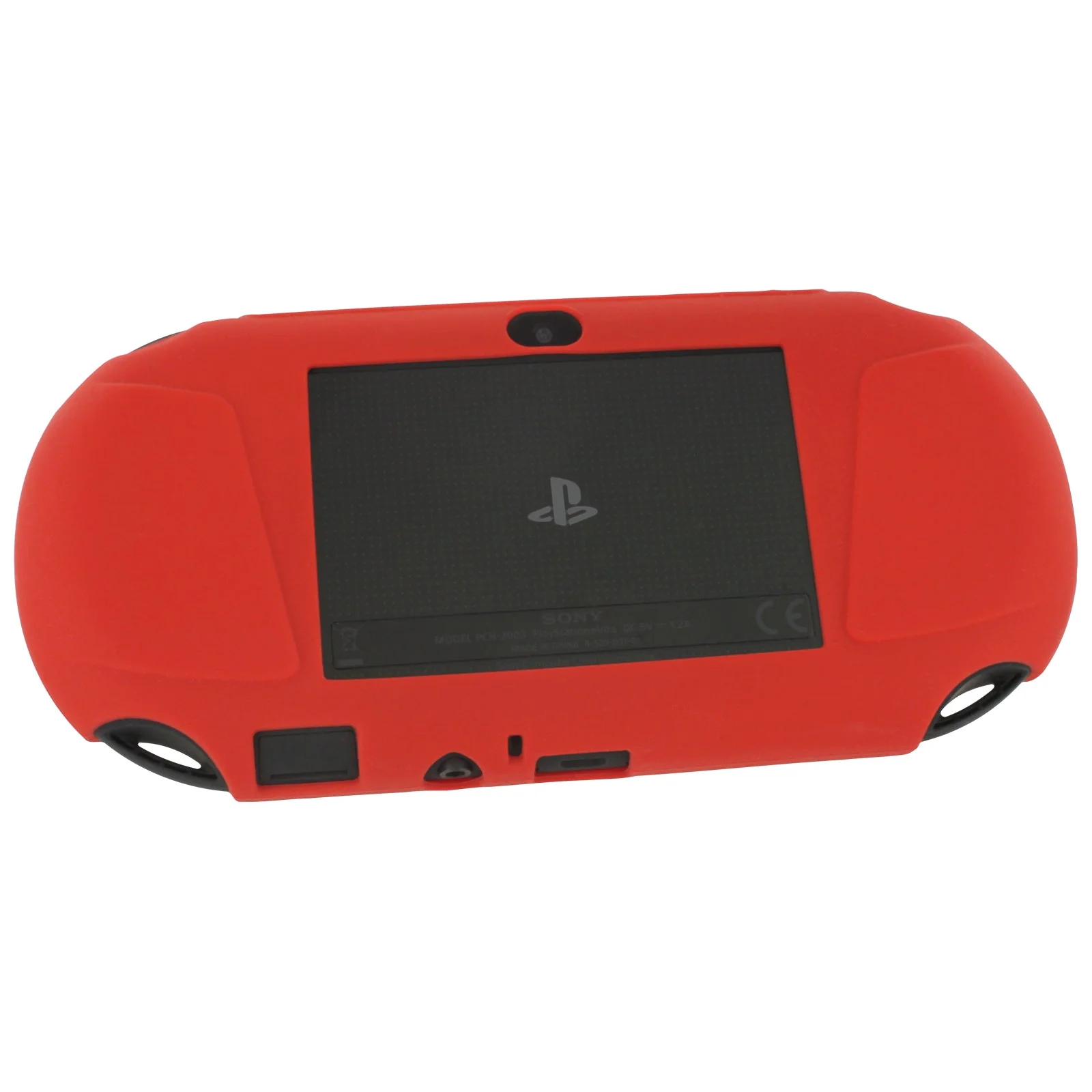 Protective cover for Sony PS Vita 2000 Slim console SC-1 soft silicone skin bumper case - Red | ZedLabz - Image 3